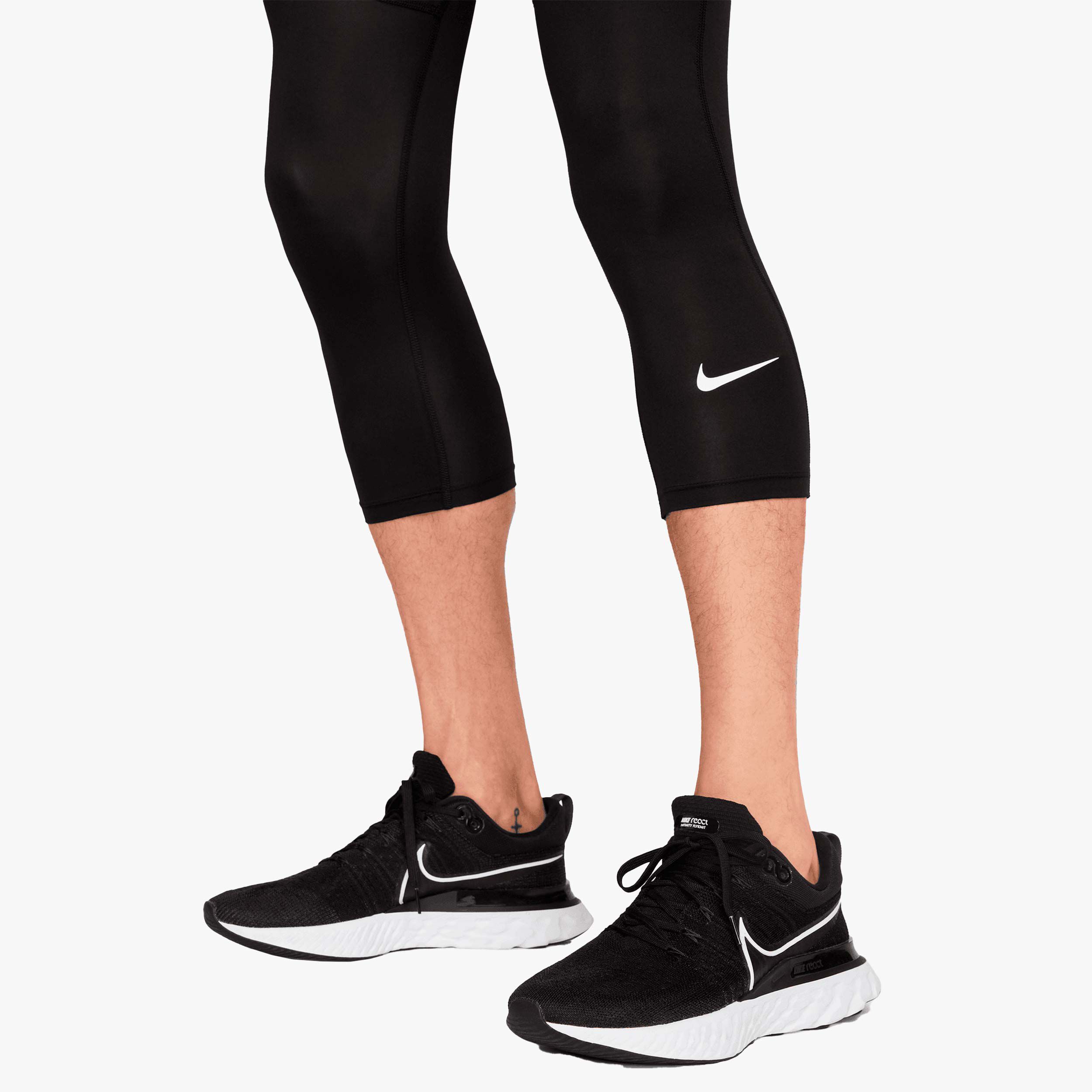 Nike Pro, Negro/Blanco, hi-res