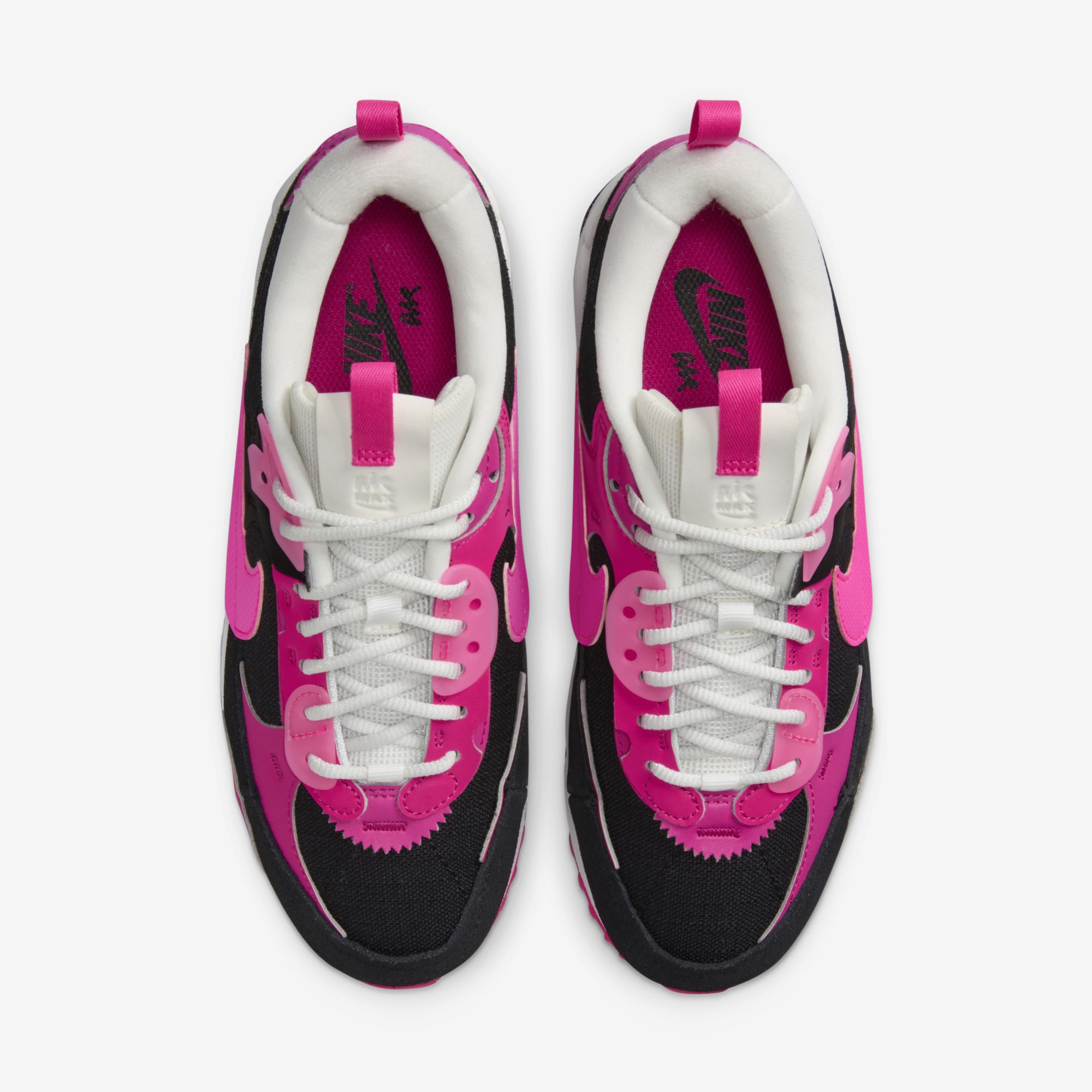 Nike Air Max 90 Futura, Blanco cumbre/Rojo espino/Negro/Rosa feroz, hi-res