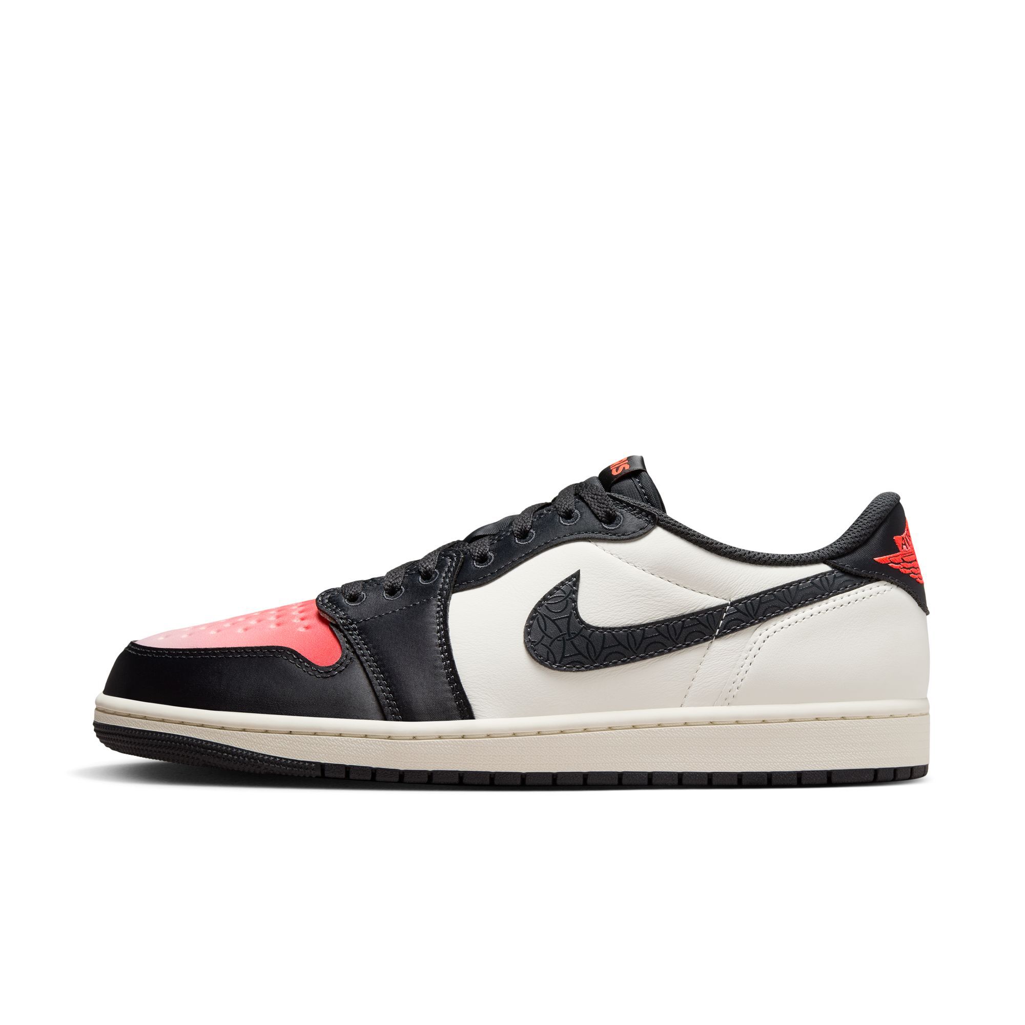 Air Jordan 1 Retro Low Paris Saint-Germain, Vela/Infrarrojo 23/Rosa Oxford/Off Noir, hi-res