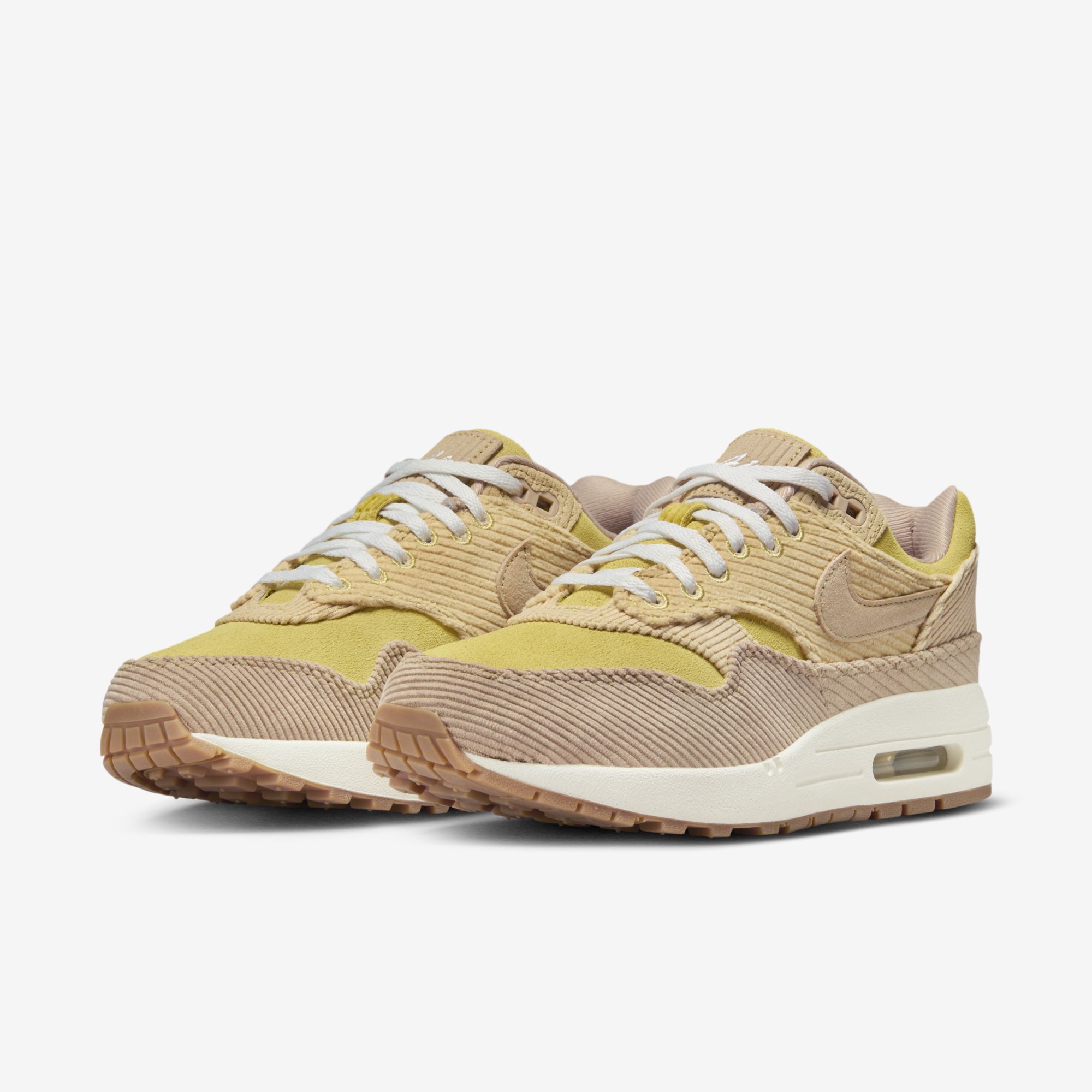 Nike Air Max 1 SE, Oro beige/Sésamo/Marrón medio goma/Cáñamo, hi-res