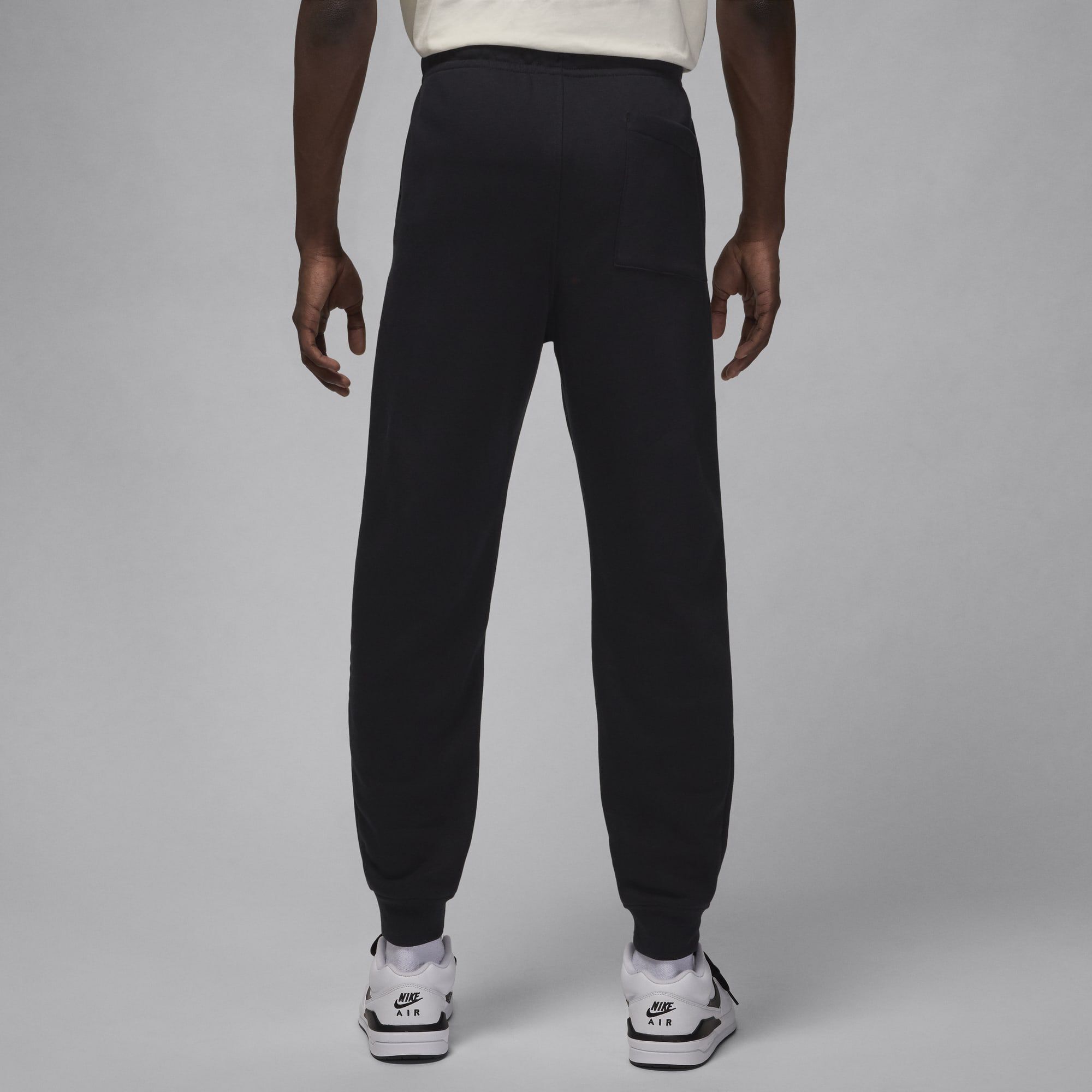 Jordan Brooklyn Fleece, Negro/Blanco, hi-res