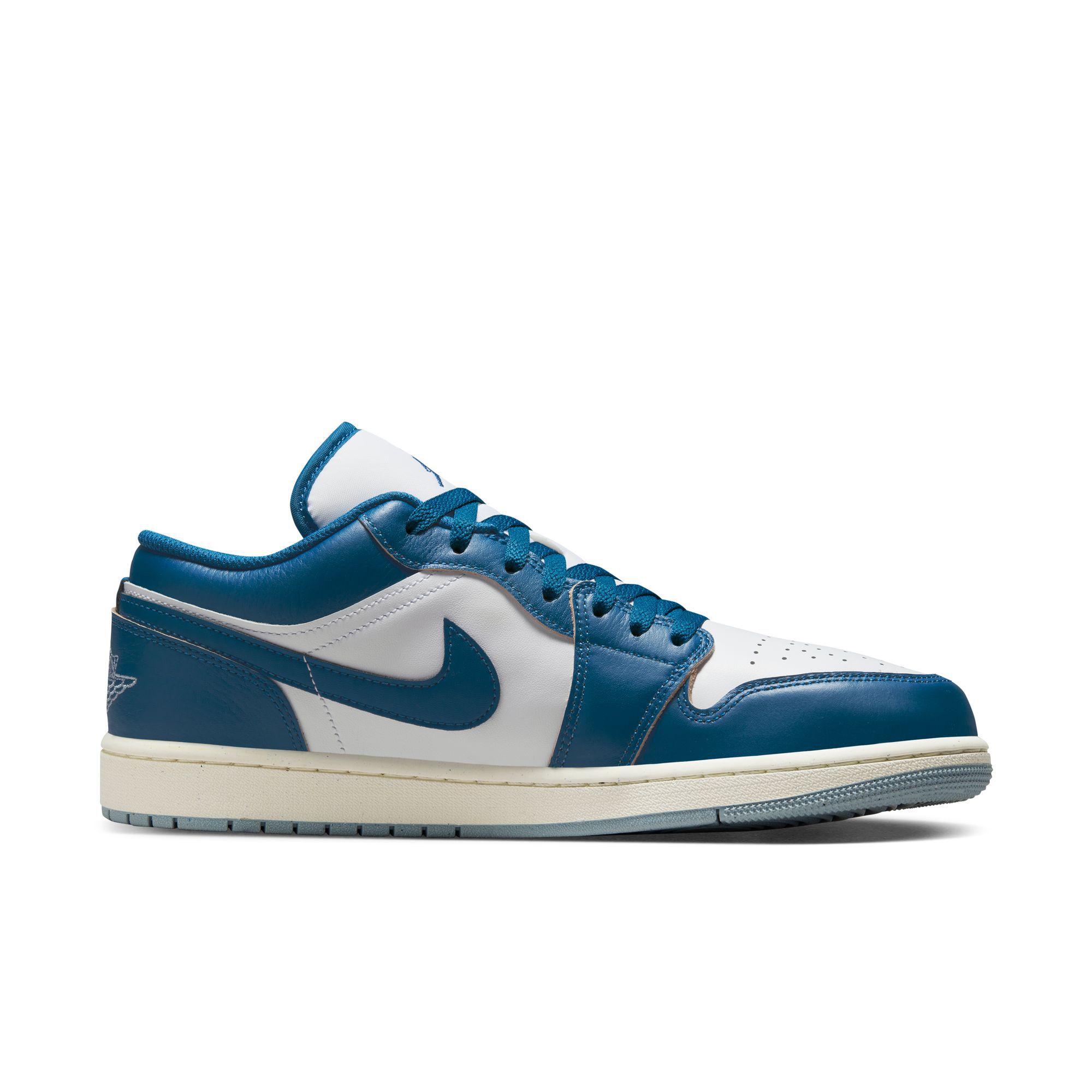 Air Jordan 1 Low SE, Blanco/Azul Industrial-Azul Gris-Vela, hi-res