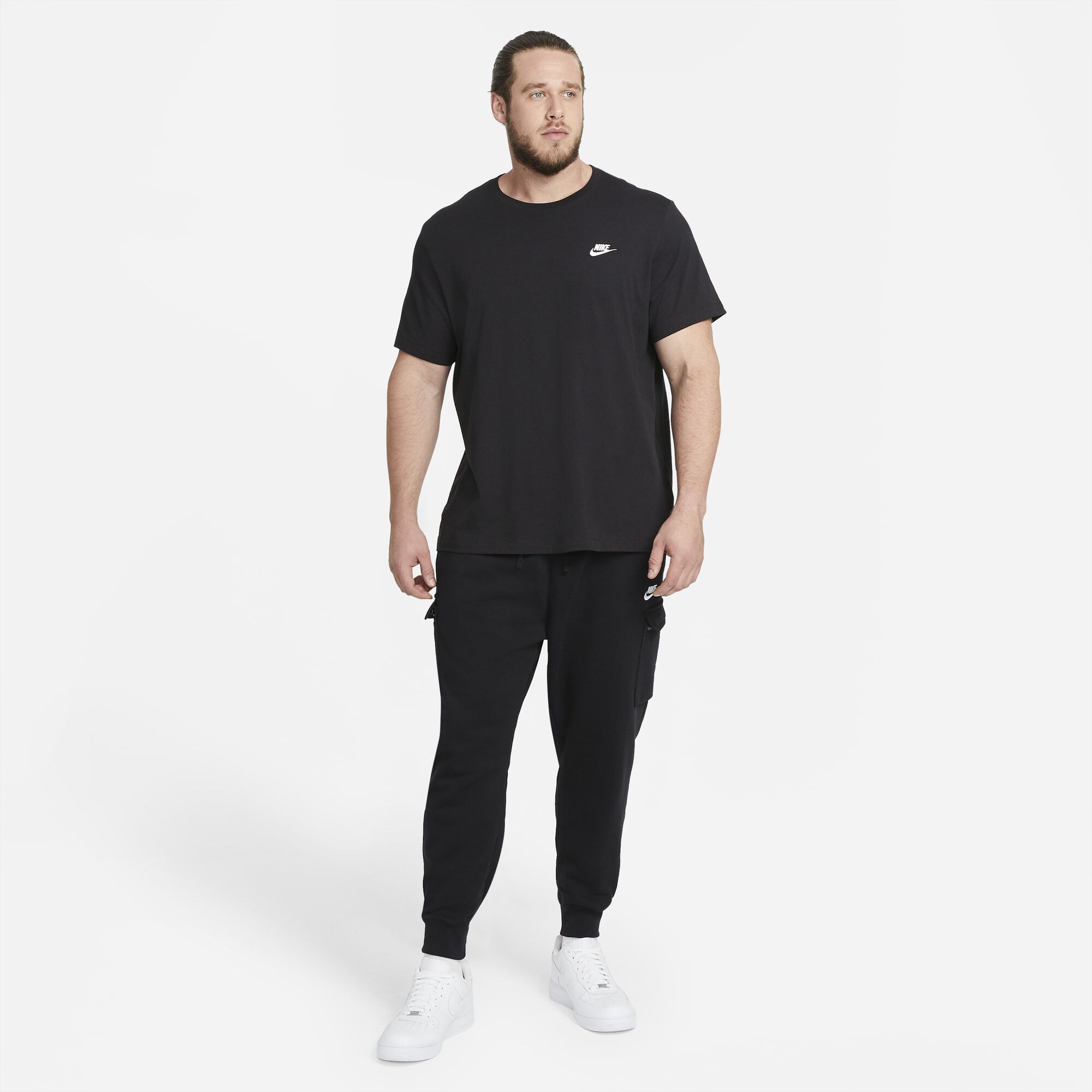 Nike Sportswear Club, Negro/Blanco, hi-res