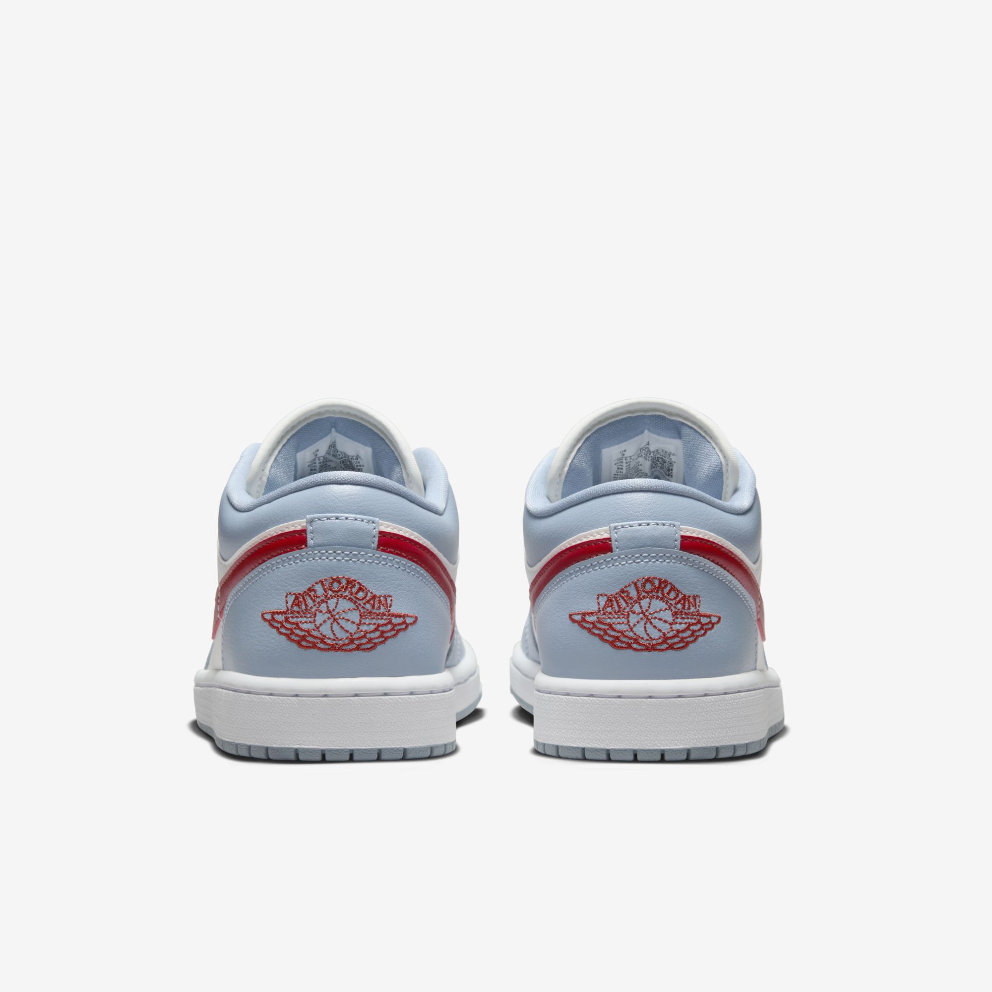 Air Jordan 1 Low, Vela/Duna Rojo-Azul-Gris-Blanco, hi-res