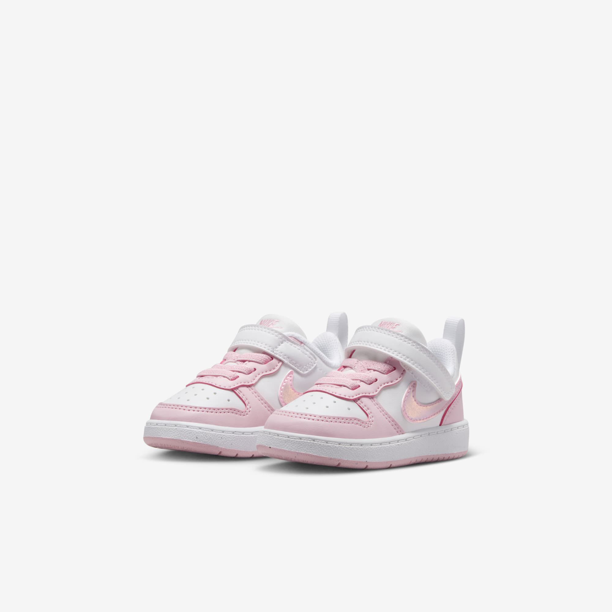 Nike Court Borough Low Recraft, Blanco/Espuma Rosa, hi-res