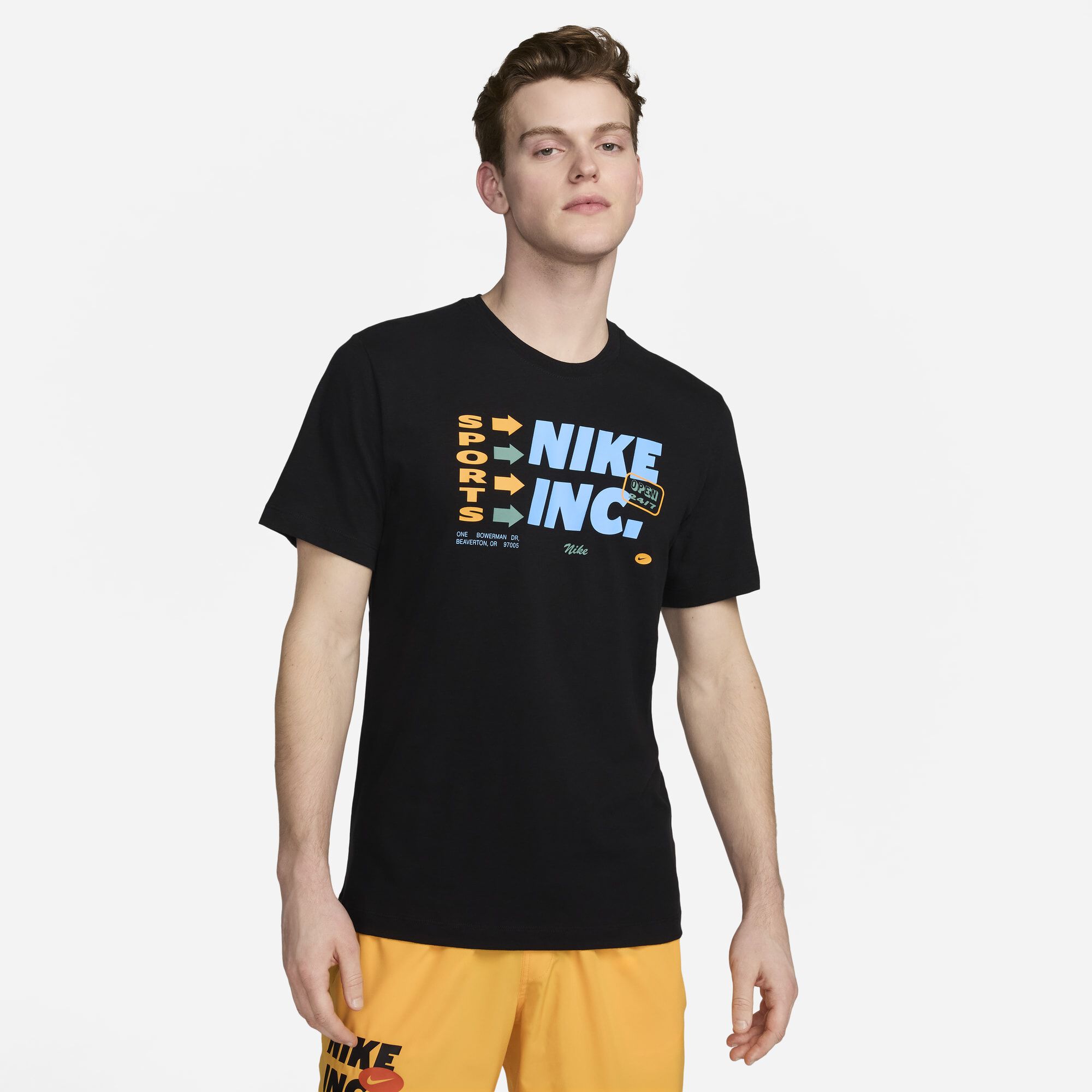 Nike, Negro, hi-res