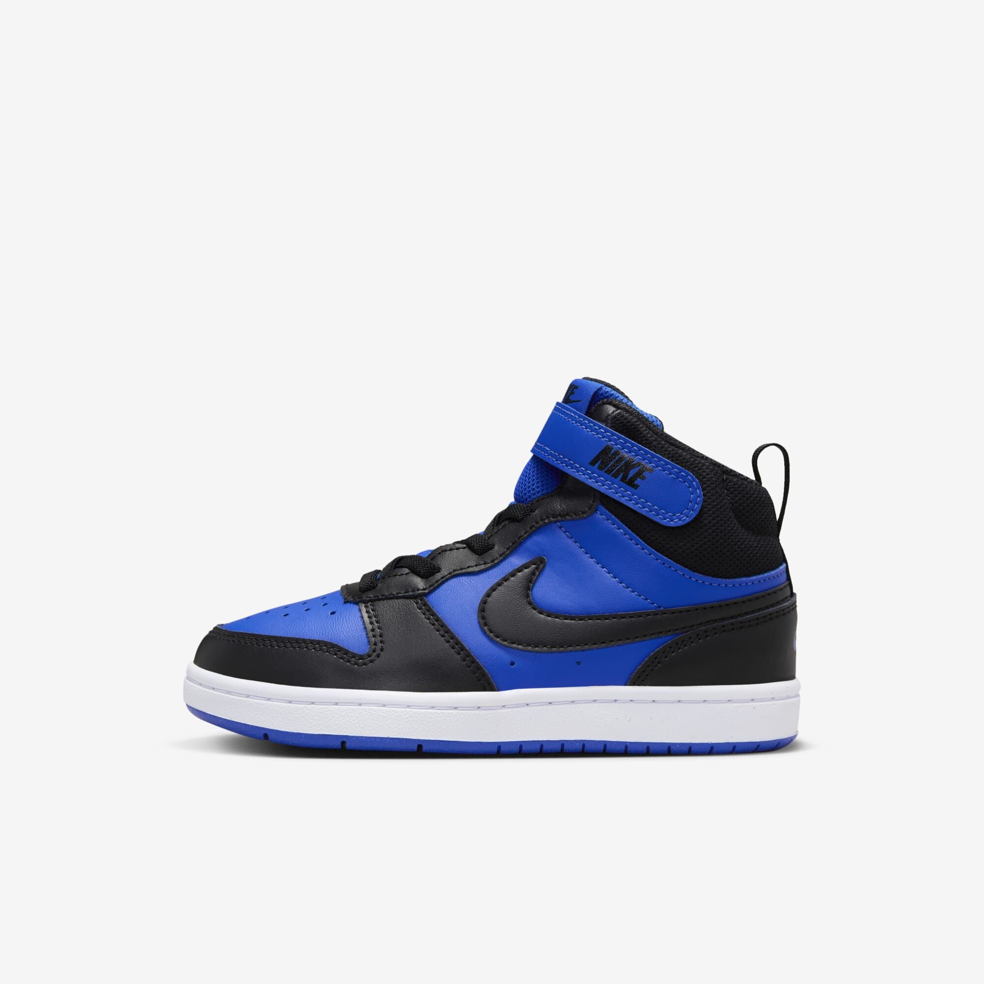 Nike Court Borough Mid 2, Game Royal/Negro-Blanco, hi-res