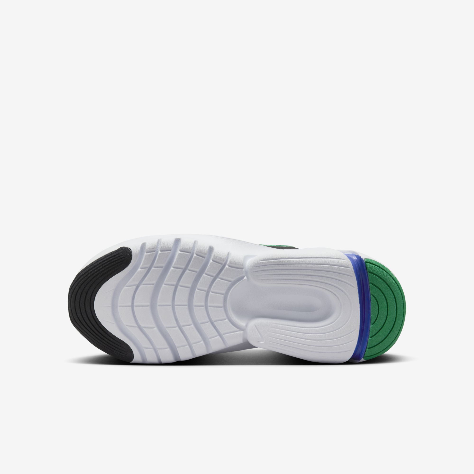 Nike Flex Plus 2, Negro/Verde Estadio-Blanco-Violeta Persa, hi-res