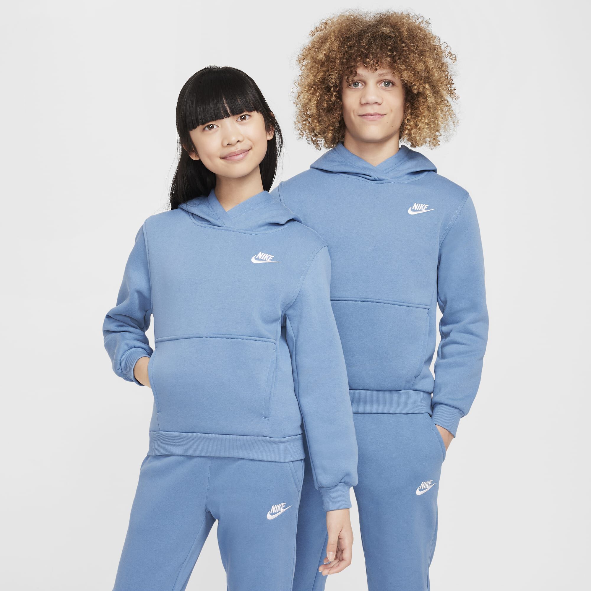 Nike Sportswear Club Fleece, Tormenta Del Egeo/Blanco, hi-res