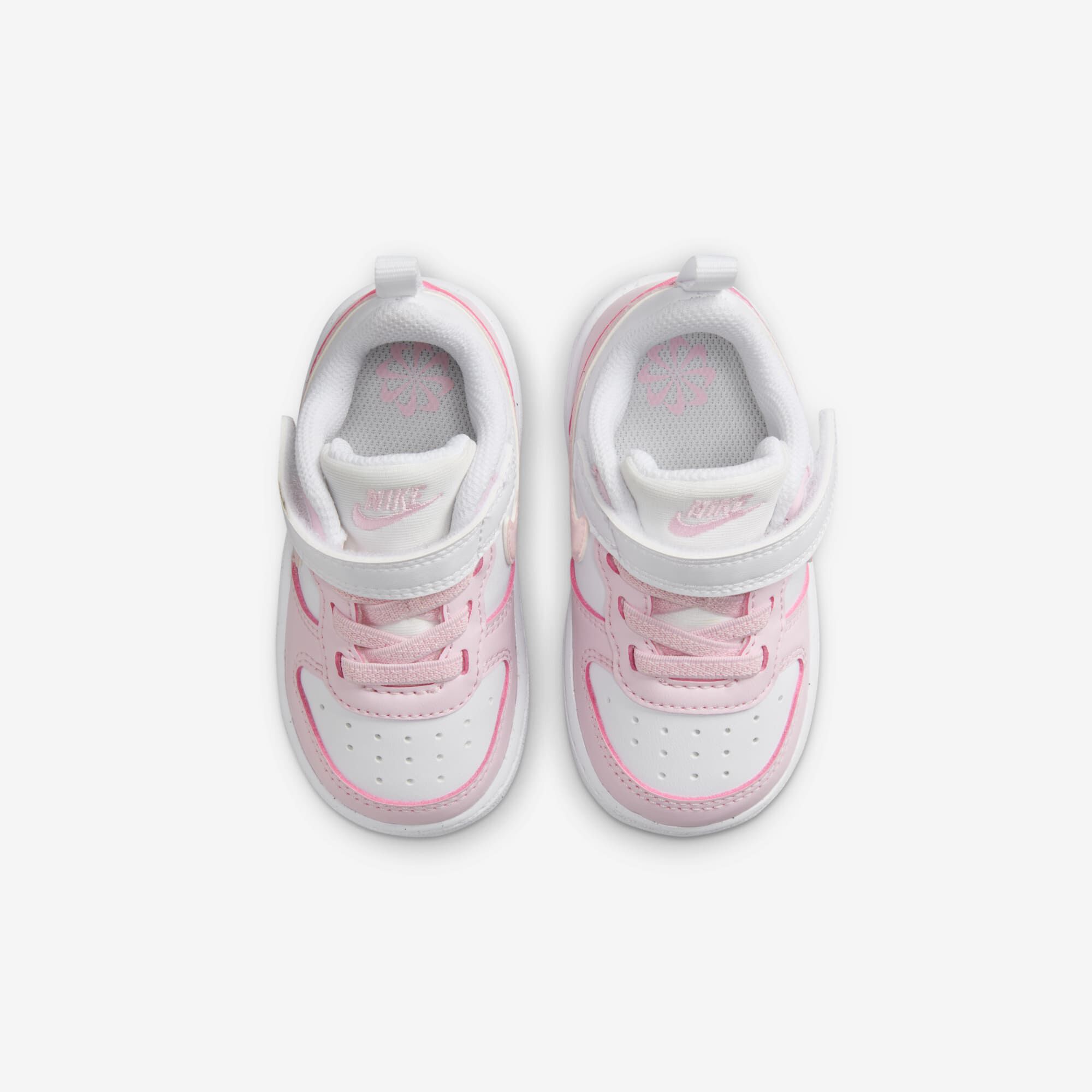 Nike Court Borough Low Recraft, Blanco/Espuma Rosa, hi-res