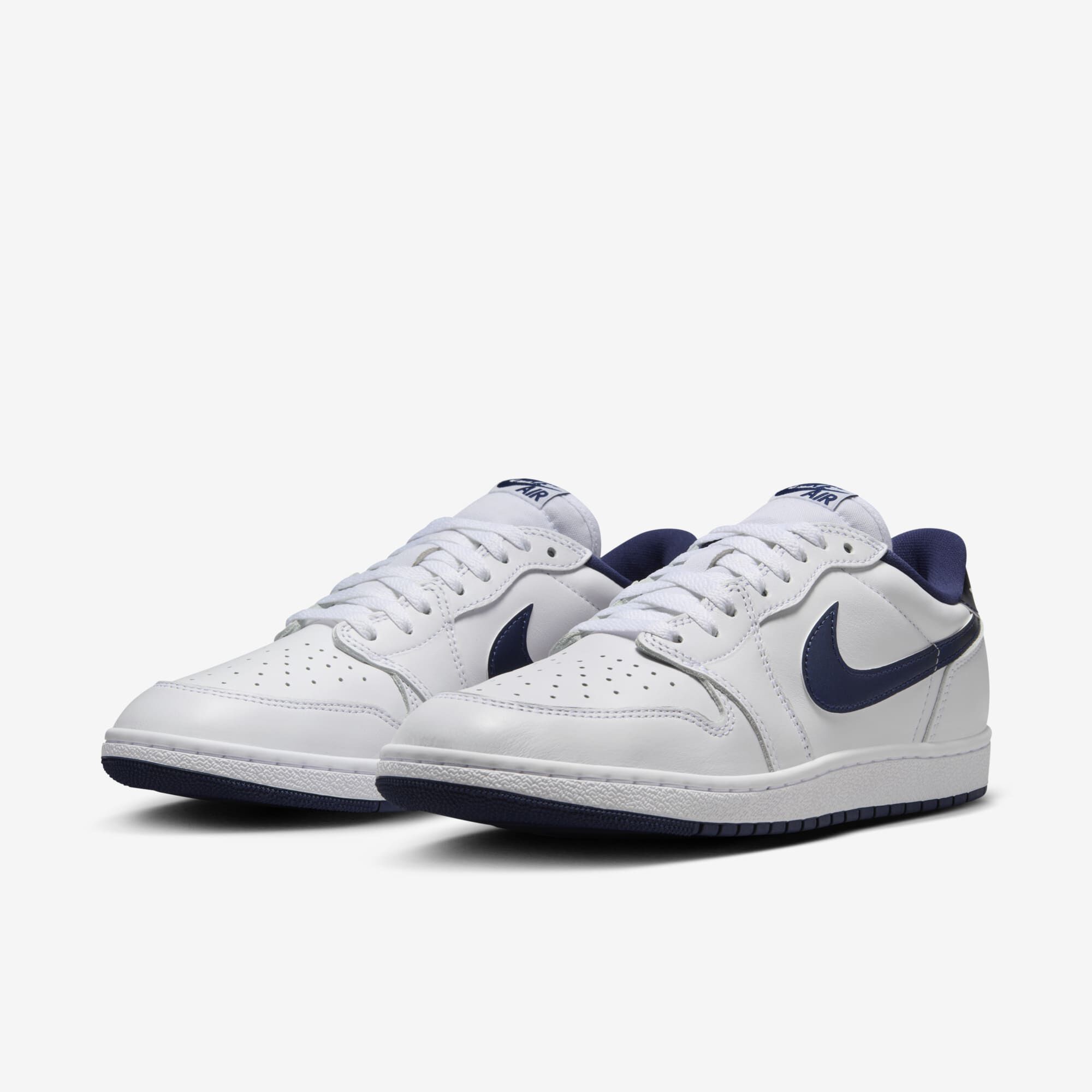 Air Jordan 1 Low 85, Blanco/Azul Marino-Blanco, hi-res