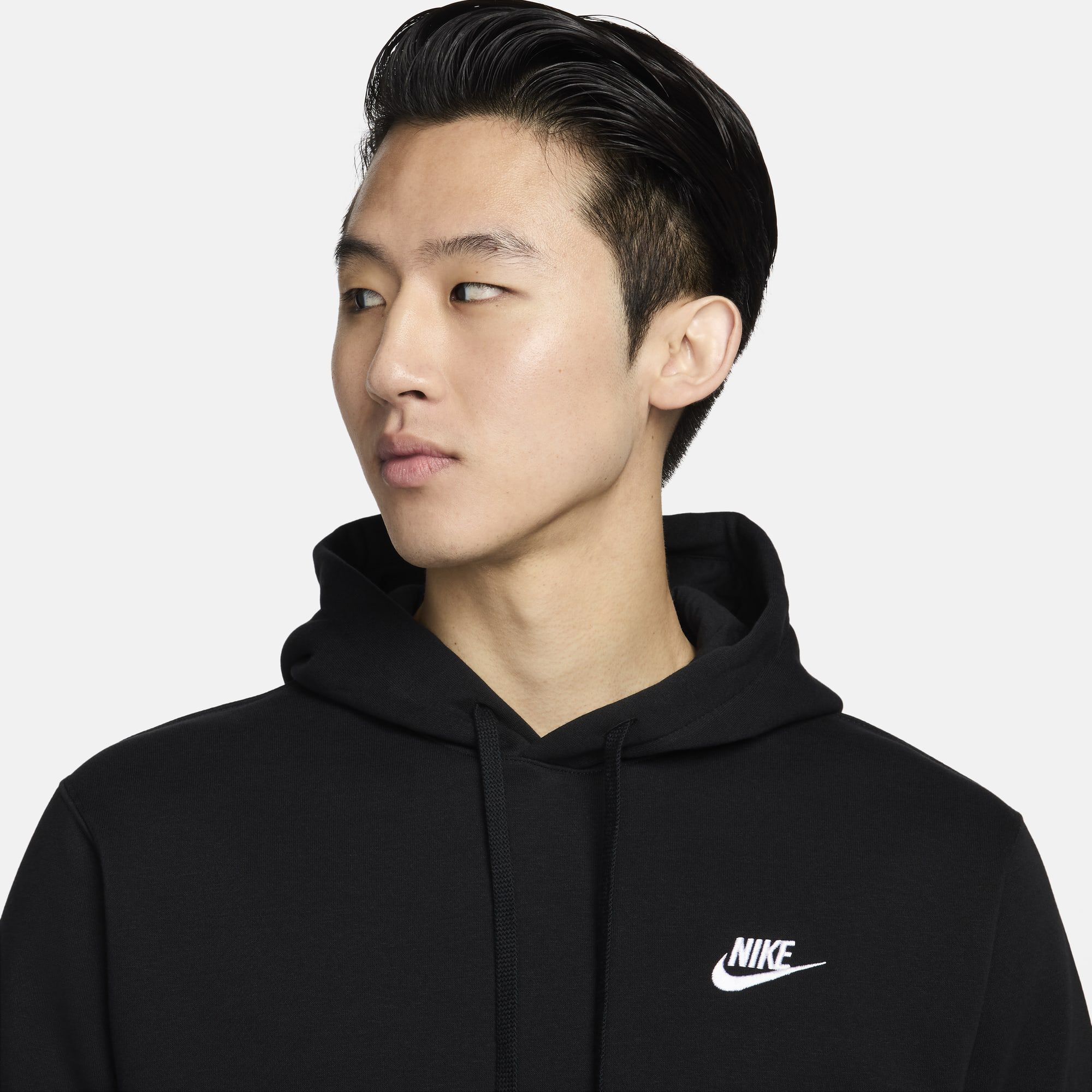 Nike Sportswear Club Fleece, Negro/Negro/Blanco, hi-res