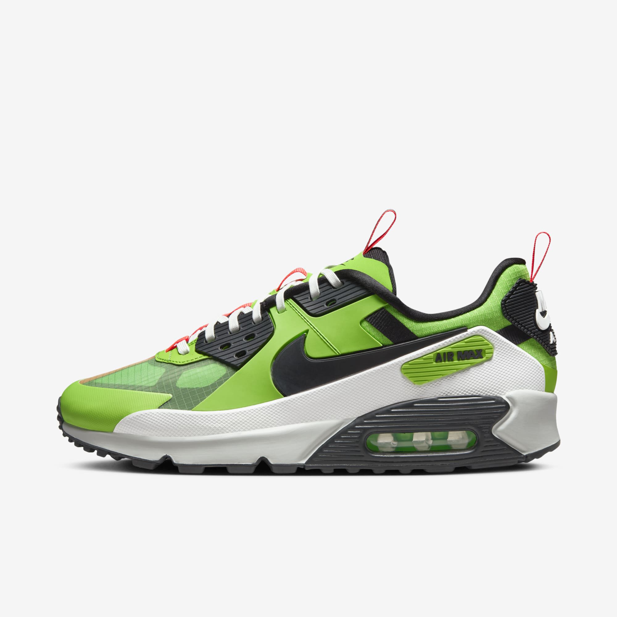 Nike Air Max 90 Drift, Verde Acción/Blanco Cumbre/Carmesí Brillante/Negro, hi-res