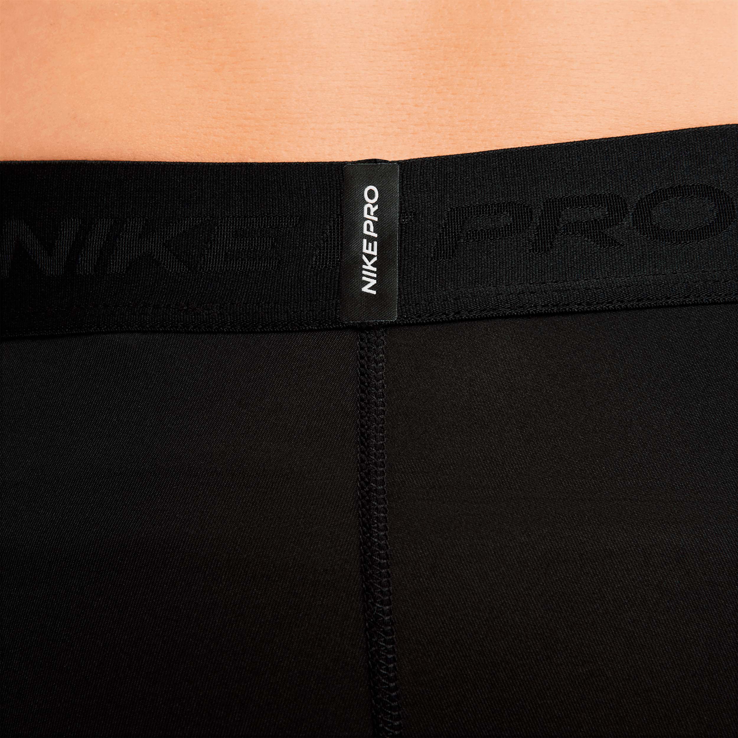 Nike Pro, Negro/Blanco, hi-res