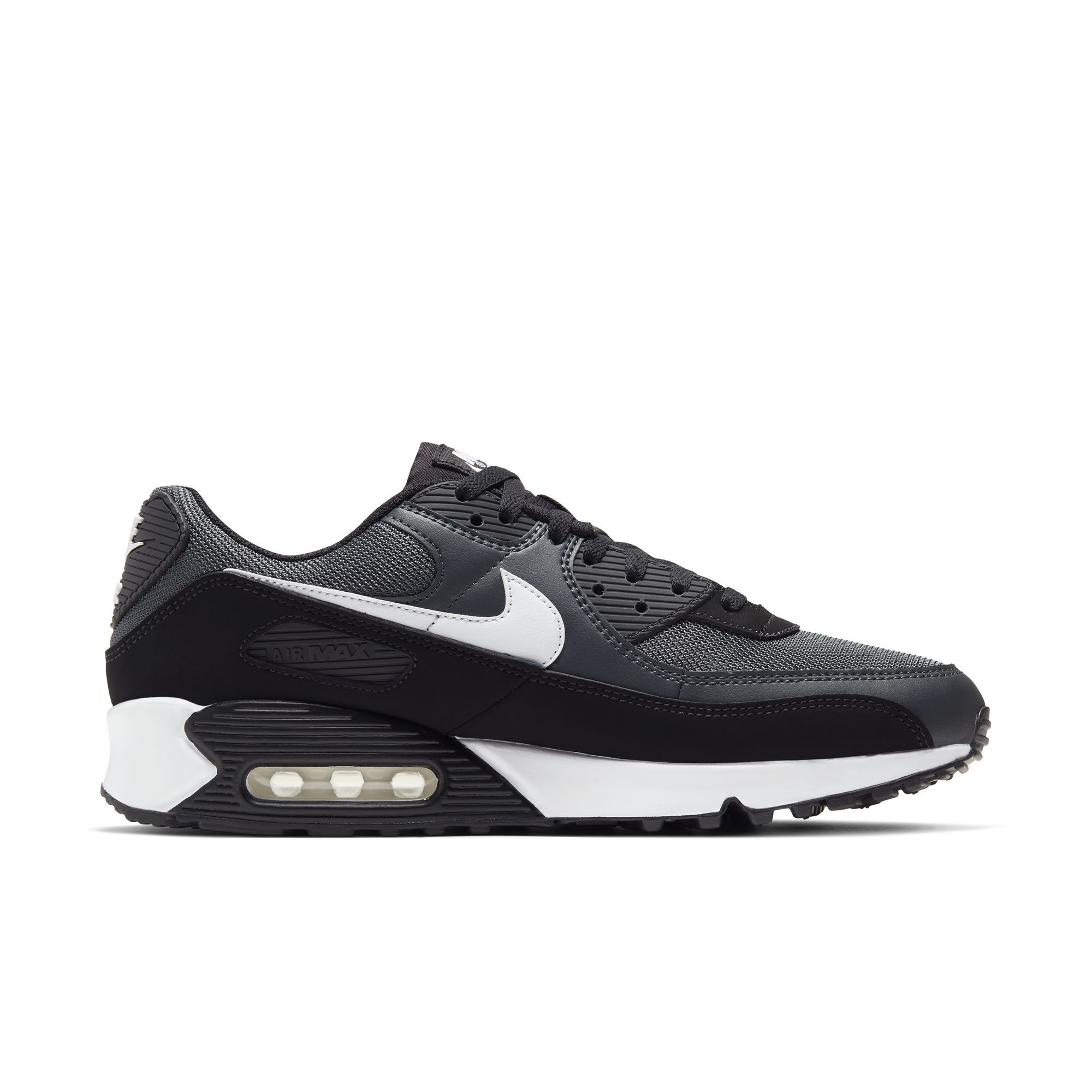 Nike Air Max 90, Gris hierro/Gris humo oscuro/Negro/Blanco, hi-res