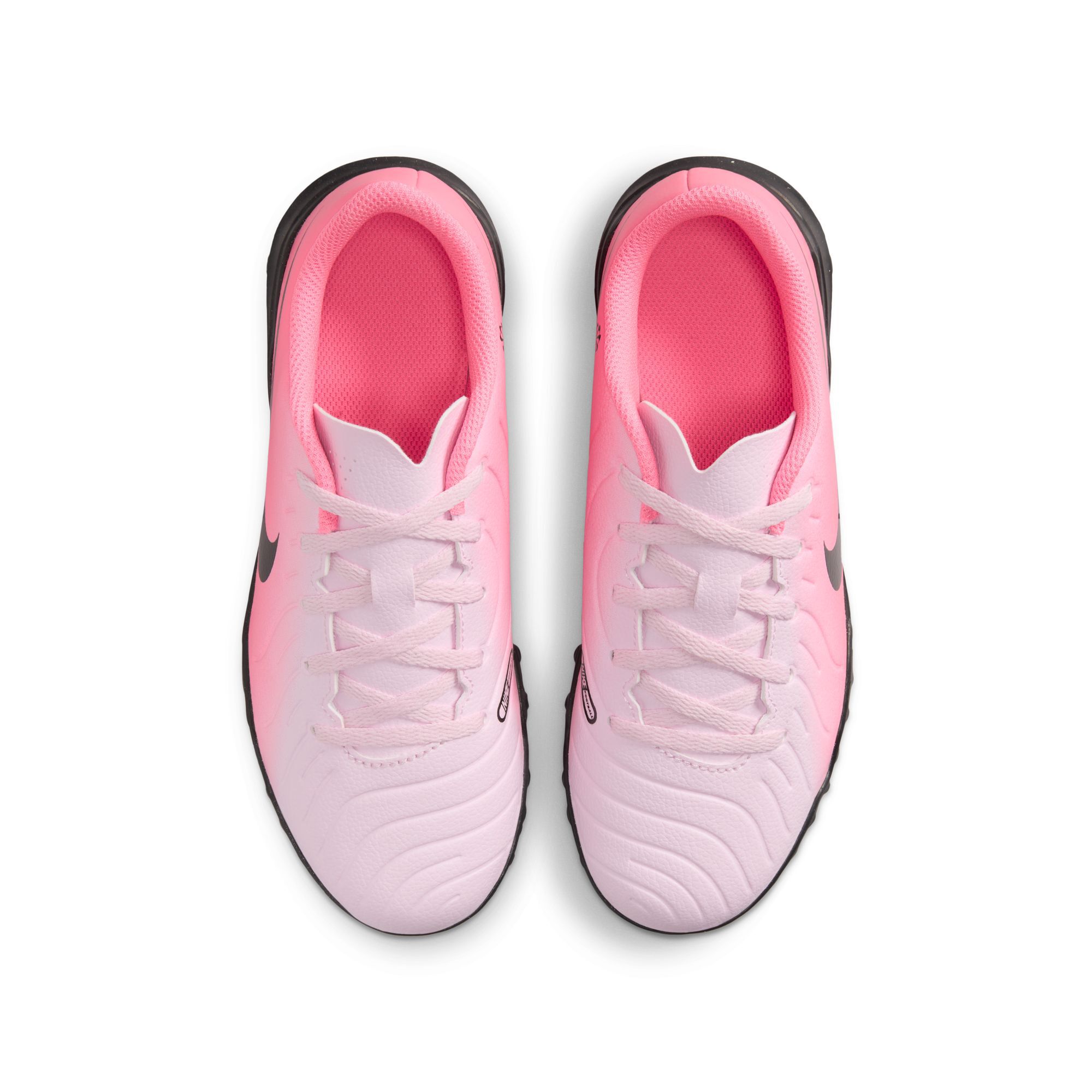 Nike Jr. Tiempo Legend 10 Club TF, Espuma Rosa /Negro, hi-res