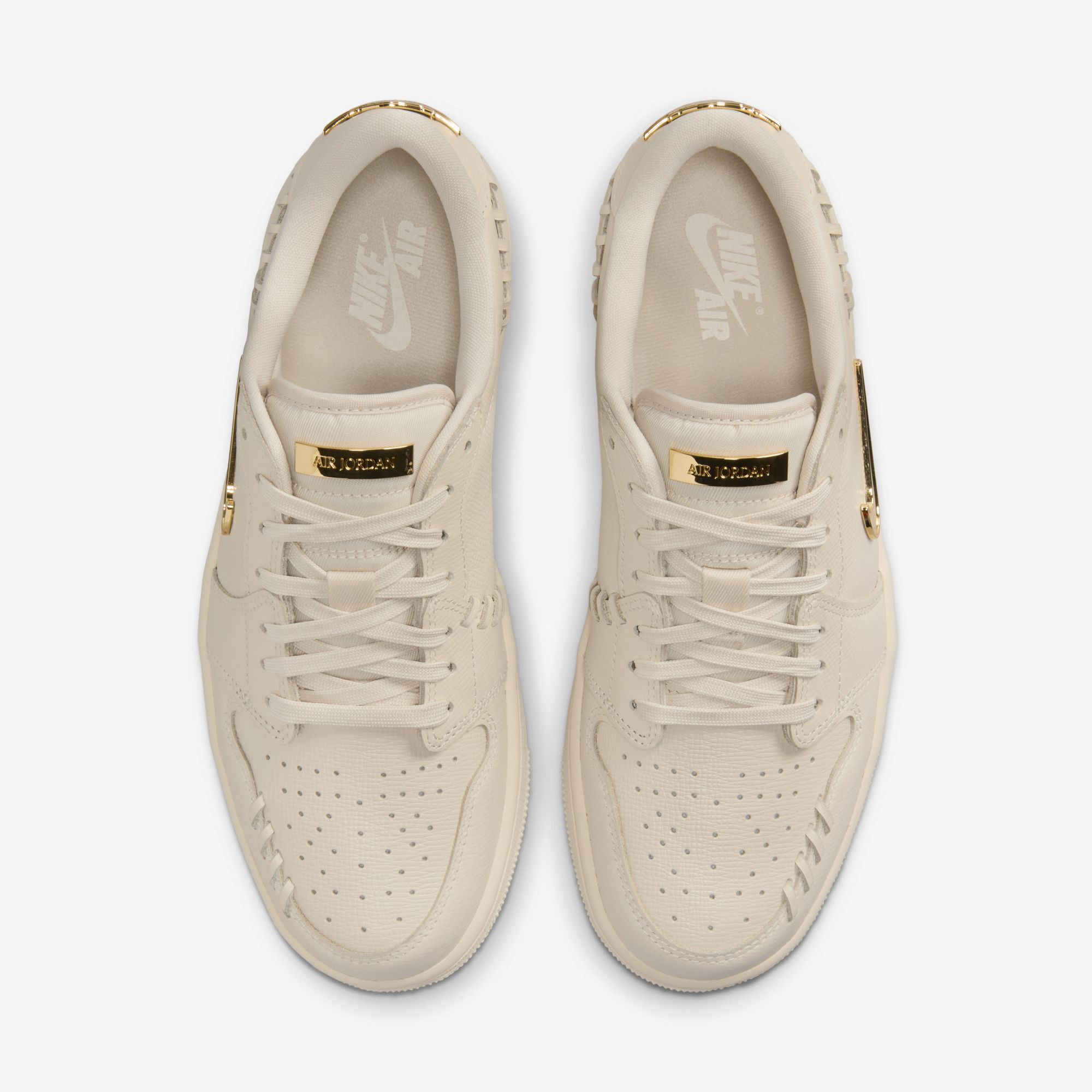 Air Jordan 1 Low Method of Make, Leyenda Marrón Claro/Oro Metalizado, hi-res