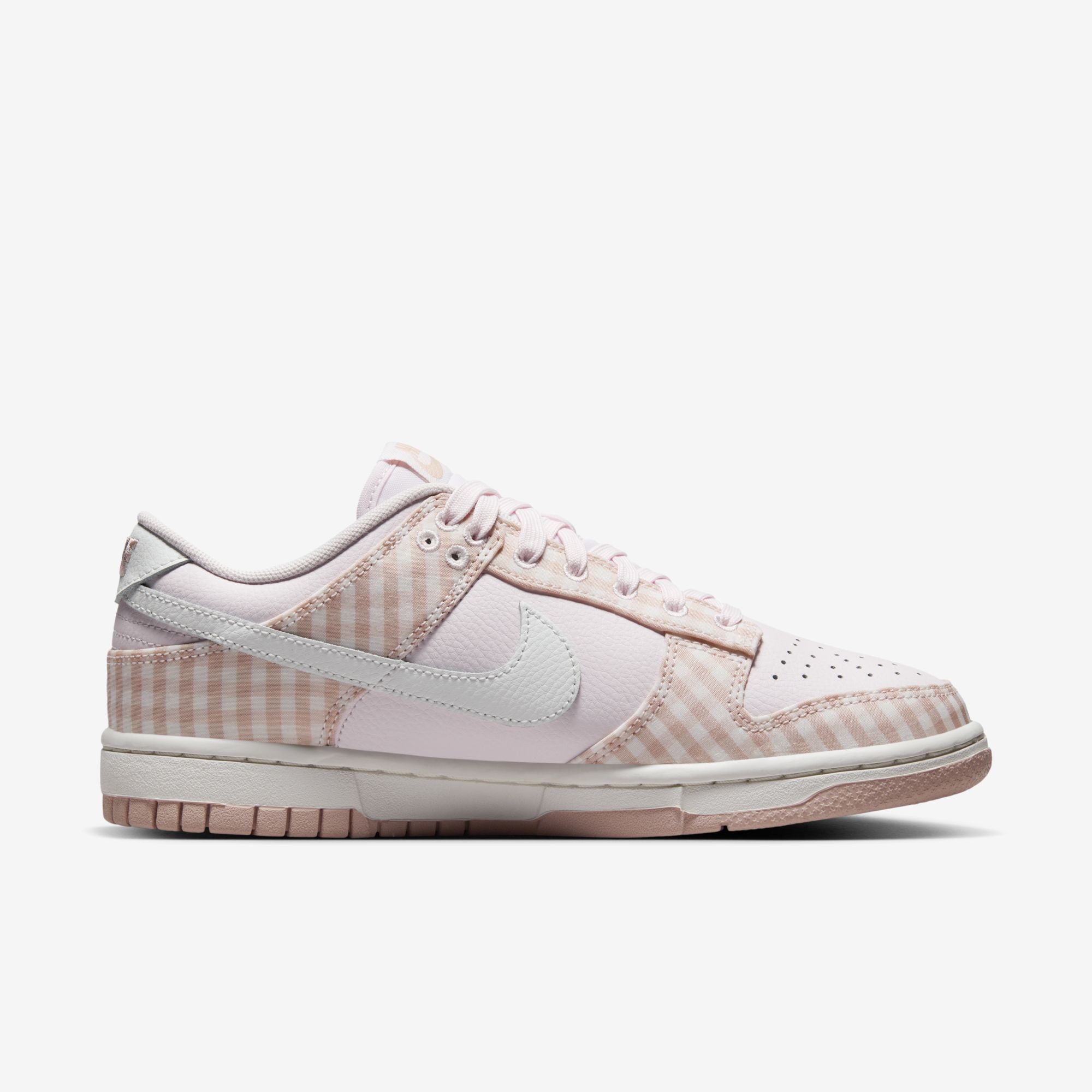 Nike Dunk Low, Rosa perla/Rosa Oxford/Blanco cumbre, hi-res