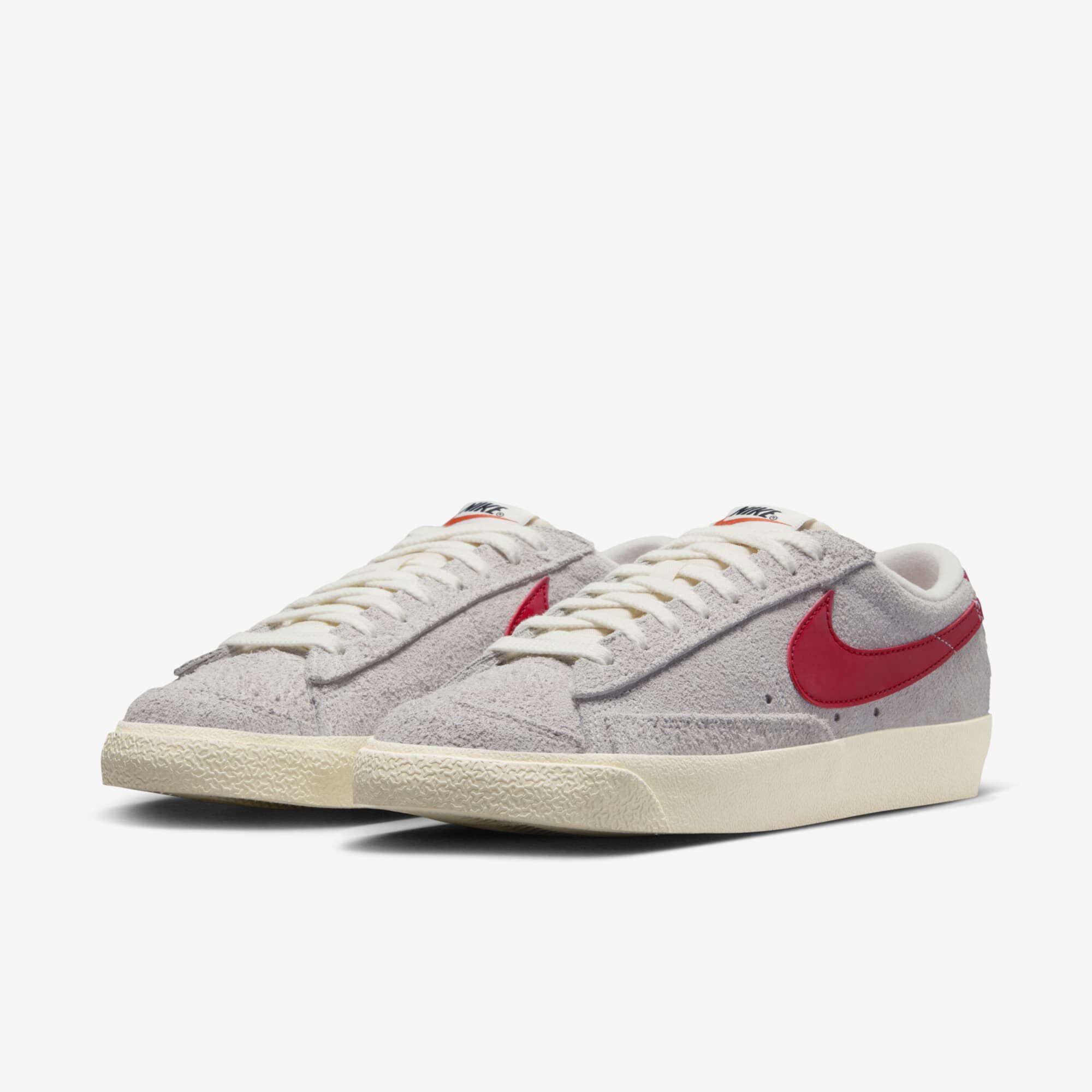 Nike Blazer Low '77 Vintage, Blanco Cumbre/Rojo Gimnasio-Vela-Leche De Coco, hi-res