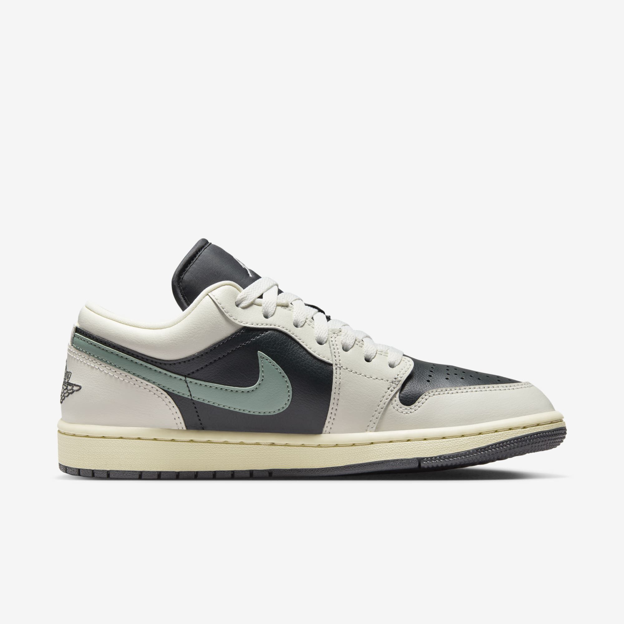 Air Jordan 1 Low, Antracita/Vela/Arena Legend/Jade Smoke, hi-res