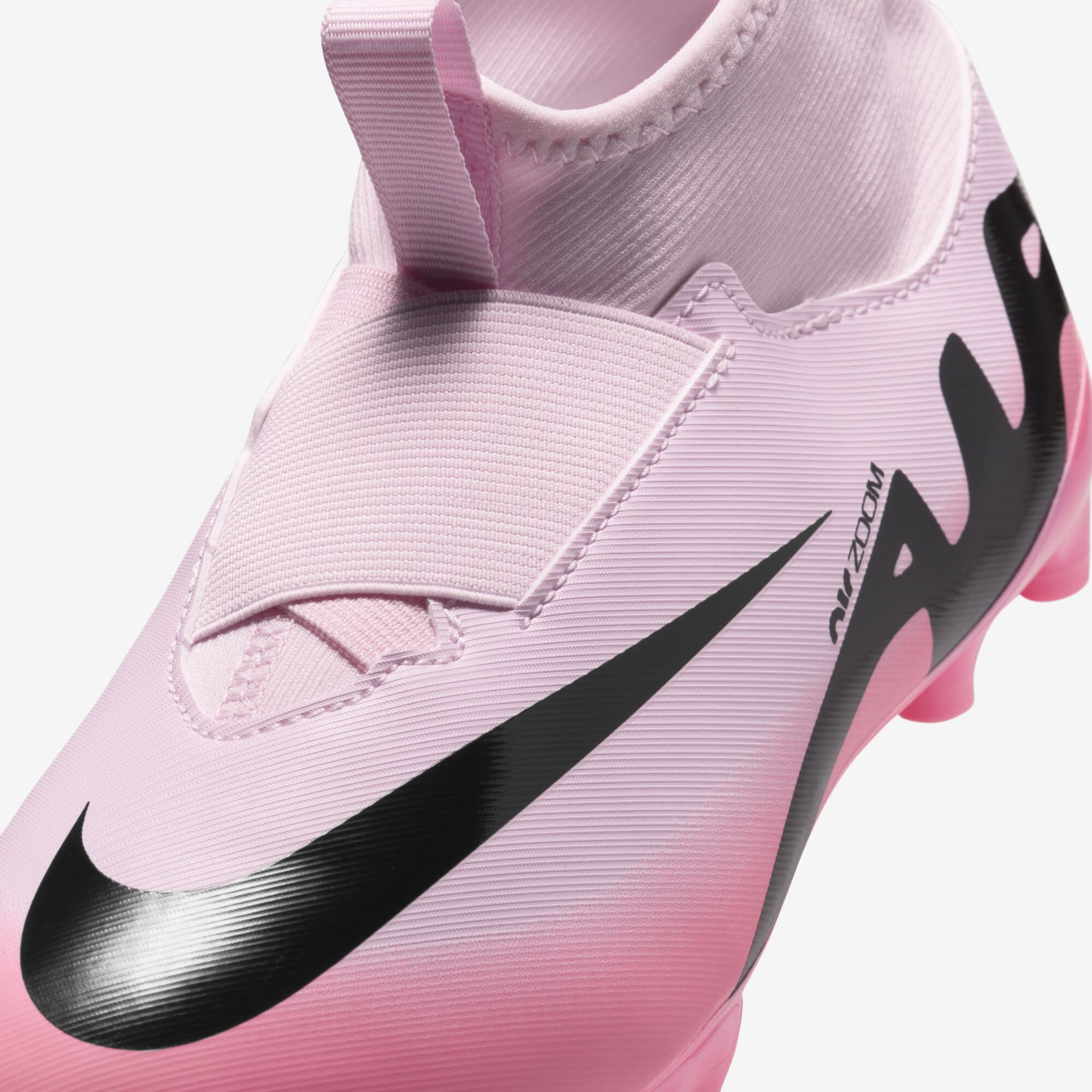 Nike Jr. Mercurial Superfly 9 Academy, Espuma Rosa /Negro, hi-res