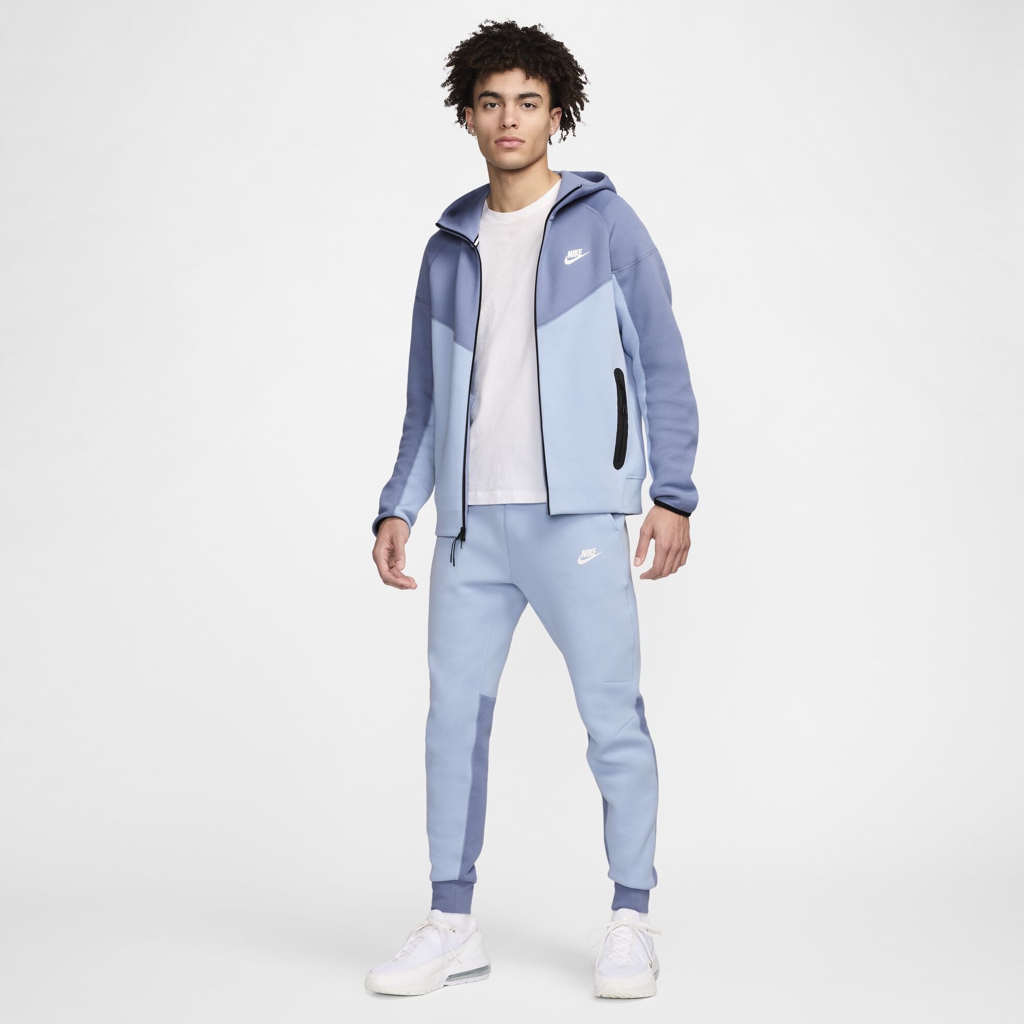 Nike Sportswear Tech Fleece, Azul Armería Claro/Pizarra Cenizo/Blanco, hi-res