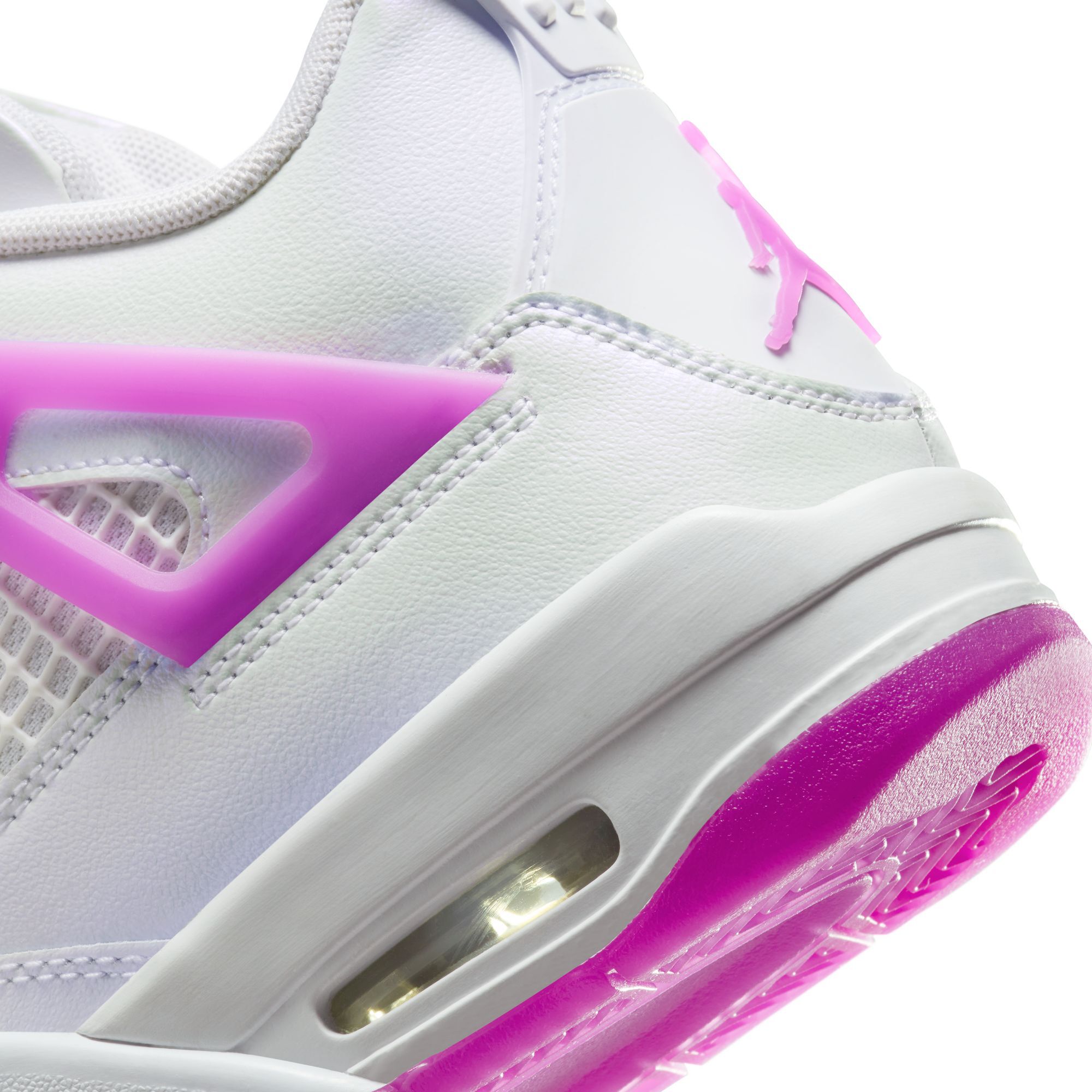 Air Jordan 4 Retro, Blanco/Hiper Violeta, hi-res