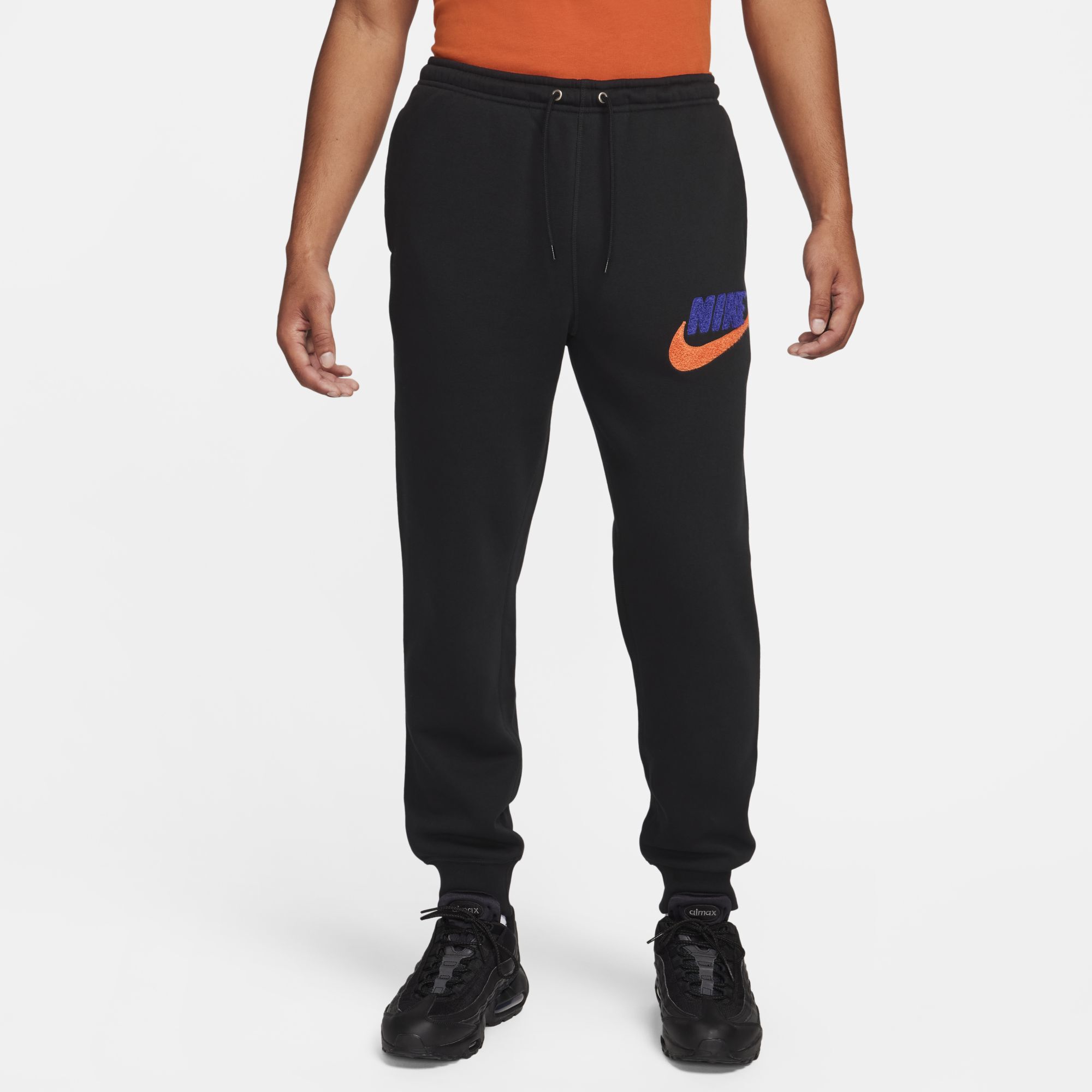 Nike Club Fleece, Negro/Negro, hi-res