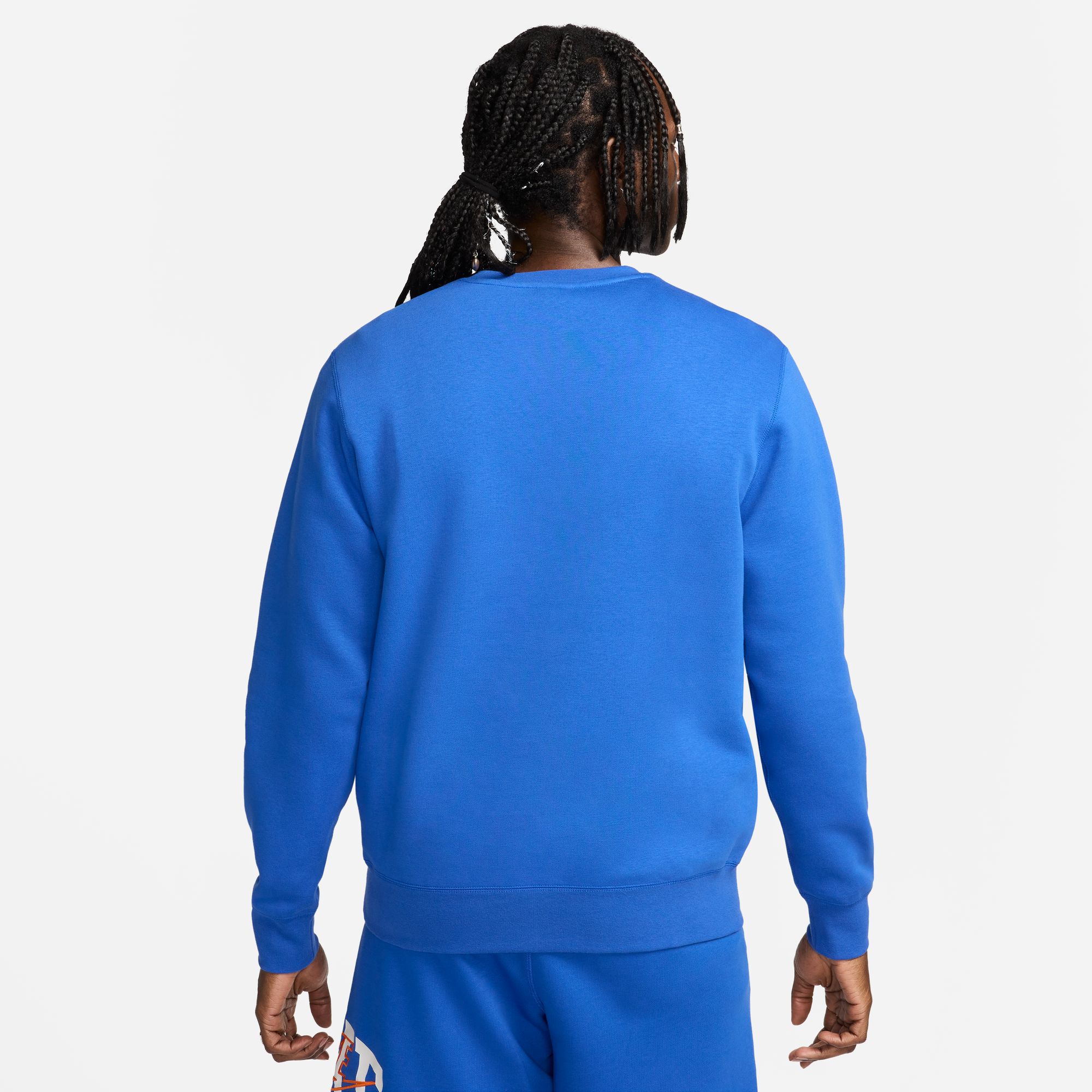 Nike Club Fleece, Juego Royal/Naranja De Seguridad, hi-res