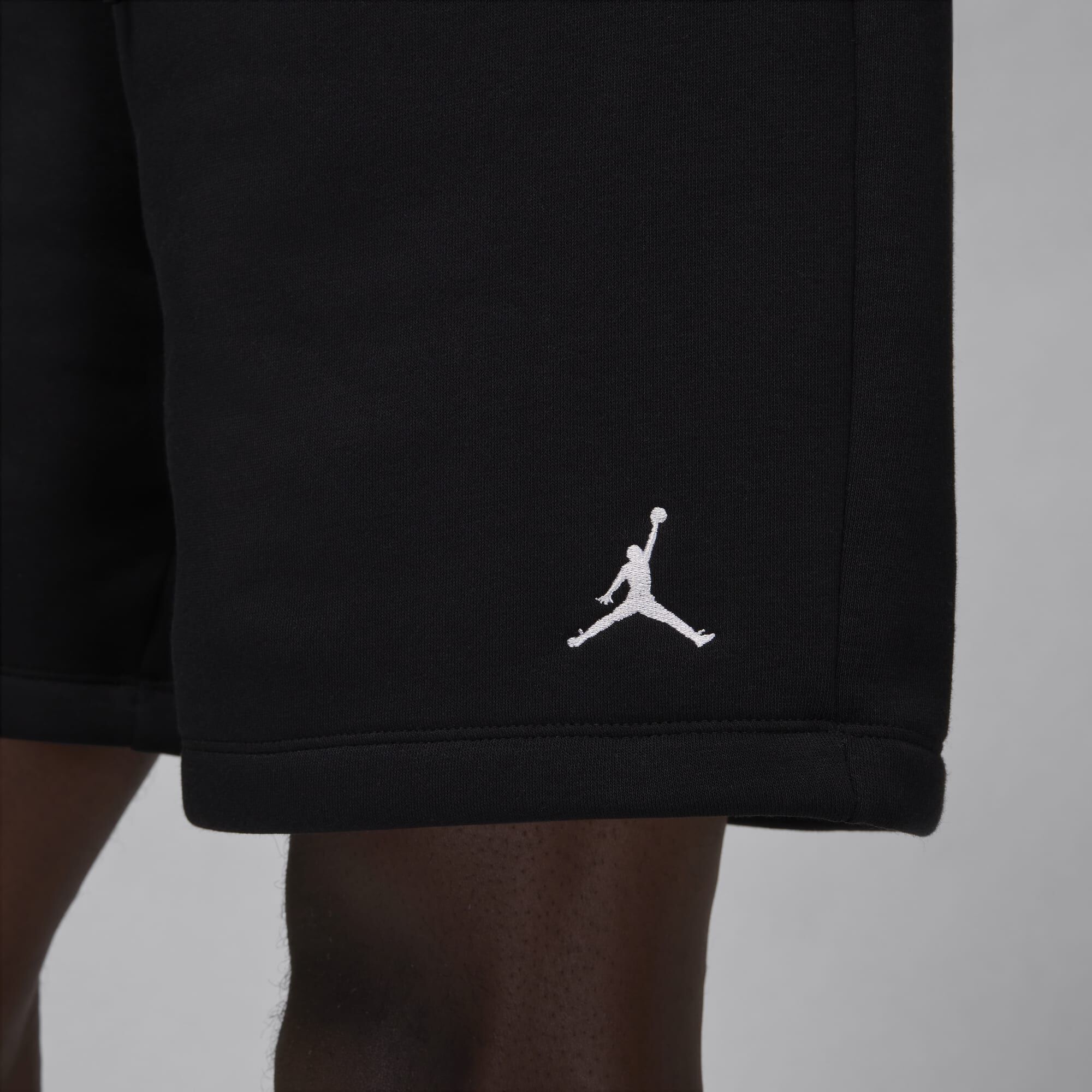 Jordan Brooklyn Fleece, Negro/Blanco, hi-res