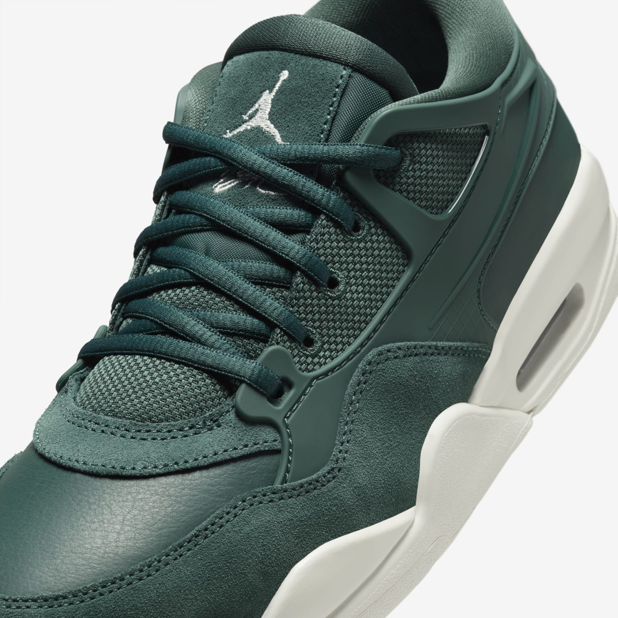 Air Jordan 4RM, Verde Oxidado/Vela/Blanco, hi-res