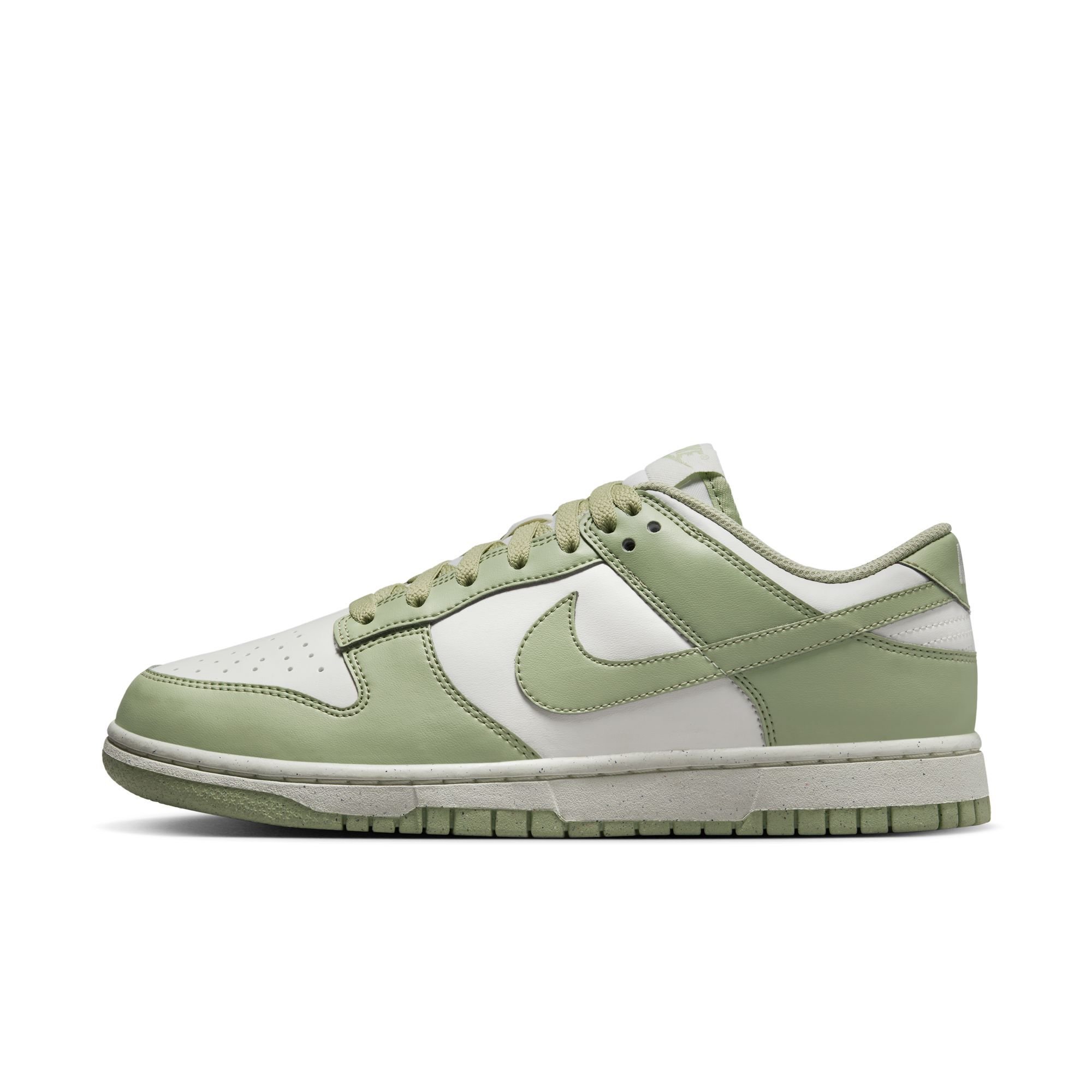 Nike Dunk Low, Aura Oliva/Vela-Leche De Coco-Blanco, hi-res