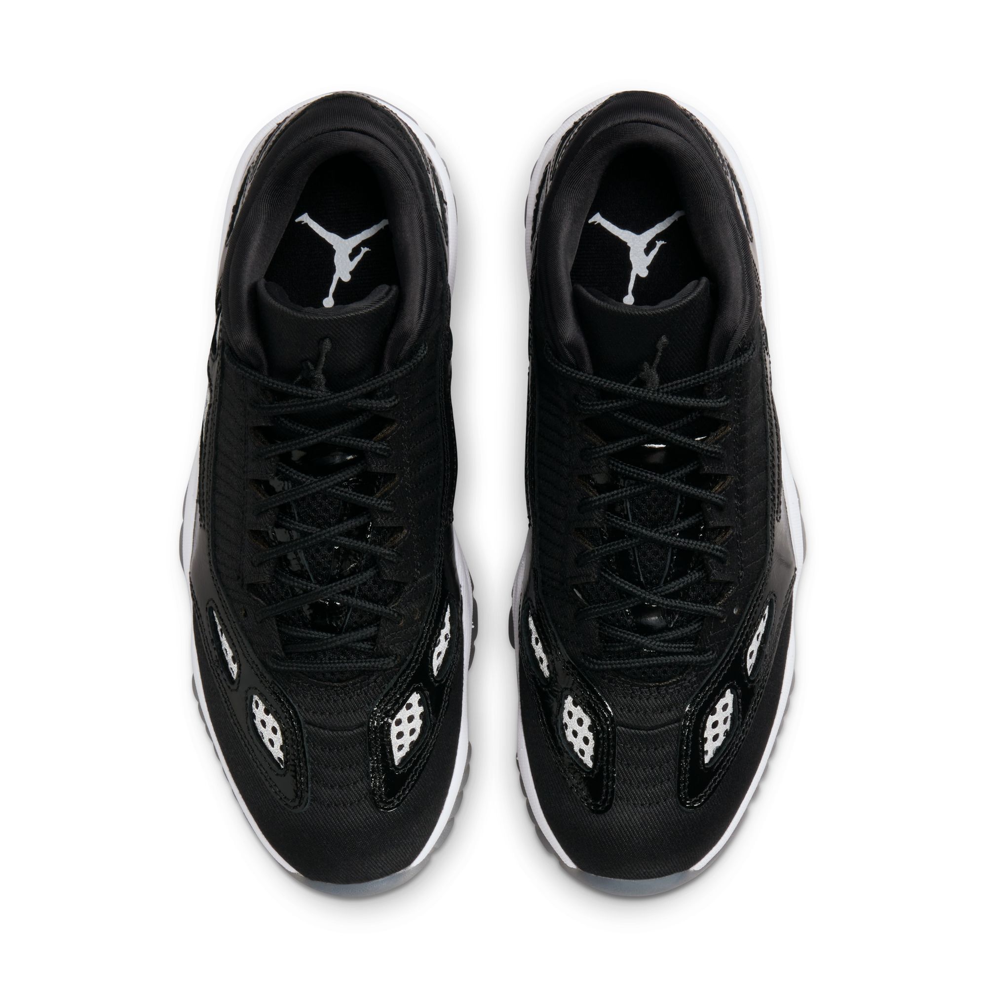 Air Jordan 11 Retro Low IE, Negro/Negro-blanco, hi-res