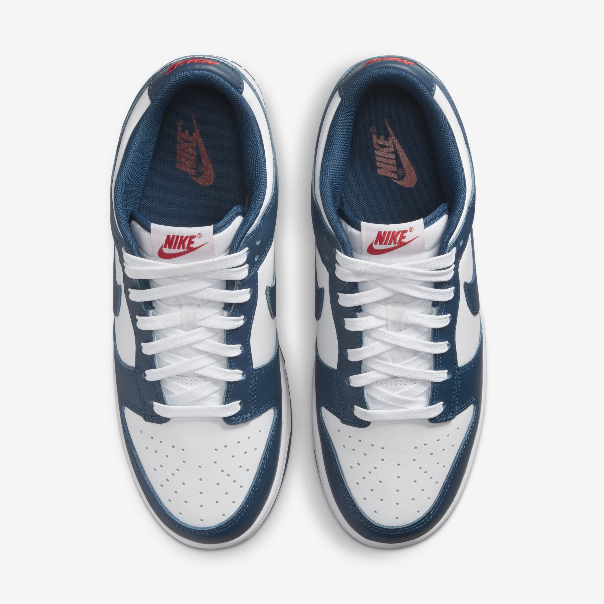 Nike Dunk Low Retro, Azul Valeriana/Azul Valeriana-Blanco, hi-res