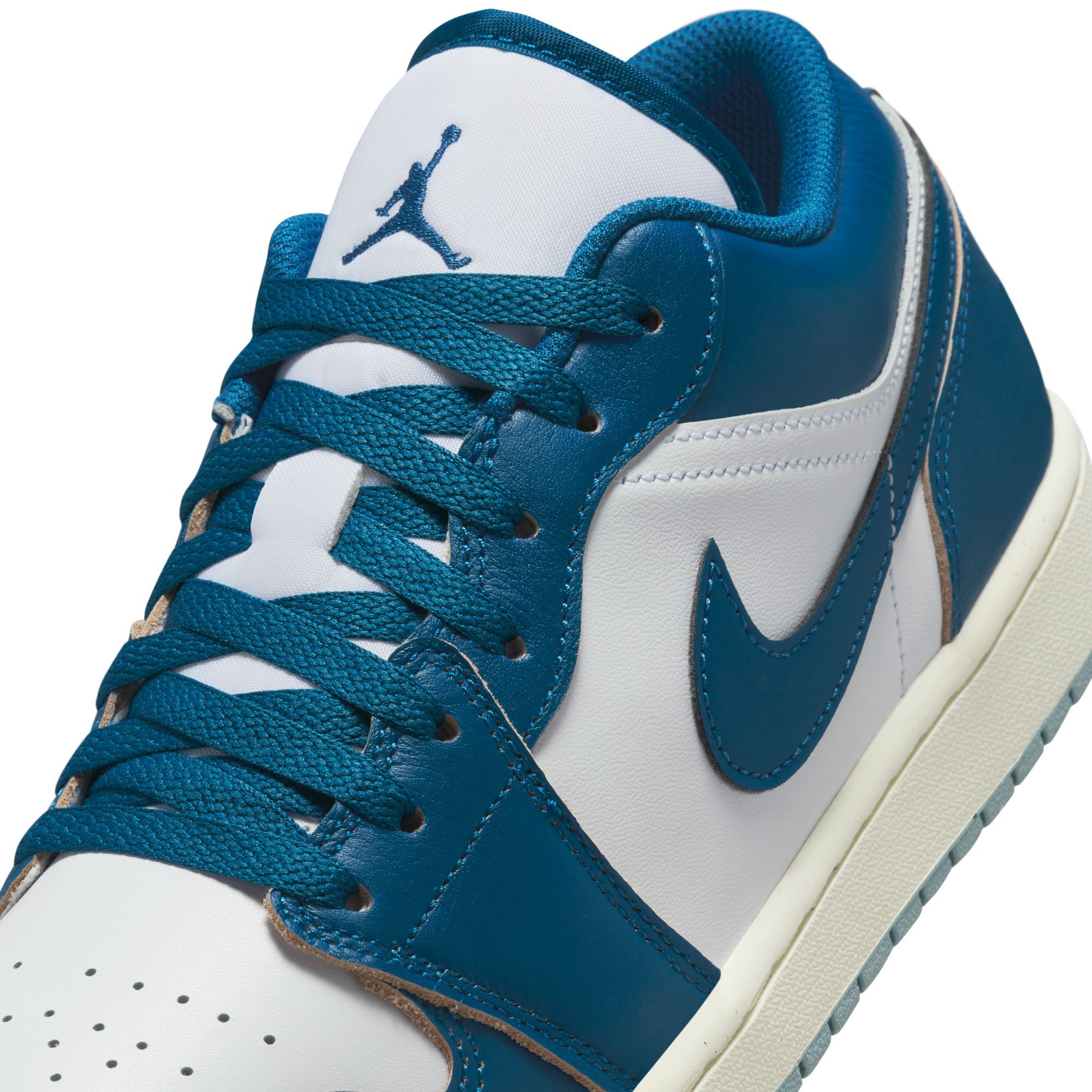 Air Jordan 1 Low SE, Blanco/Azul Industrial-Azul Gris-Vela, hi-res