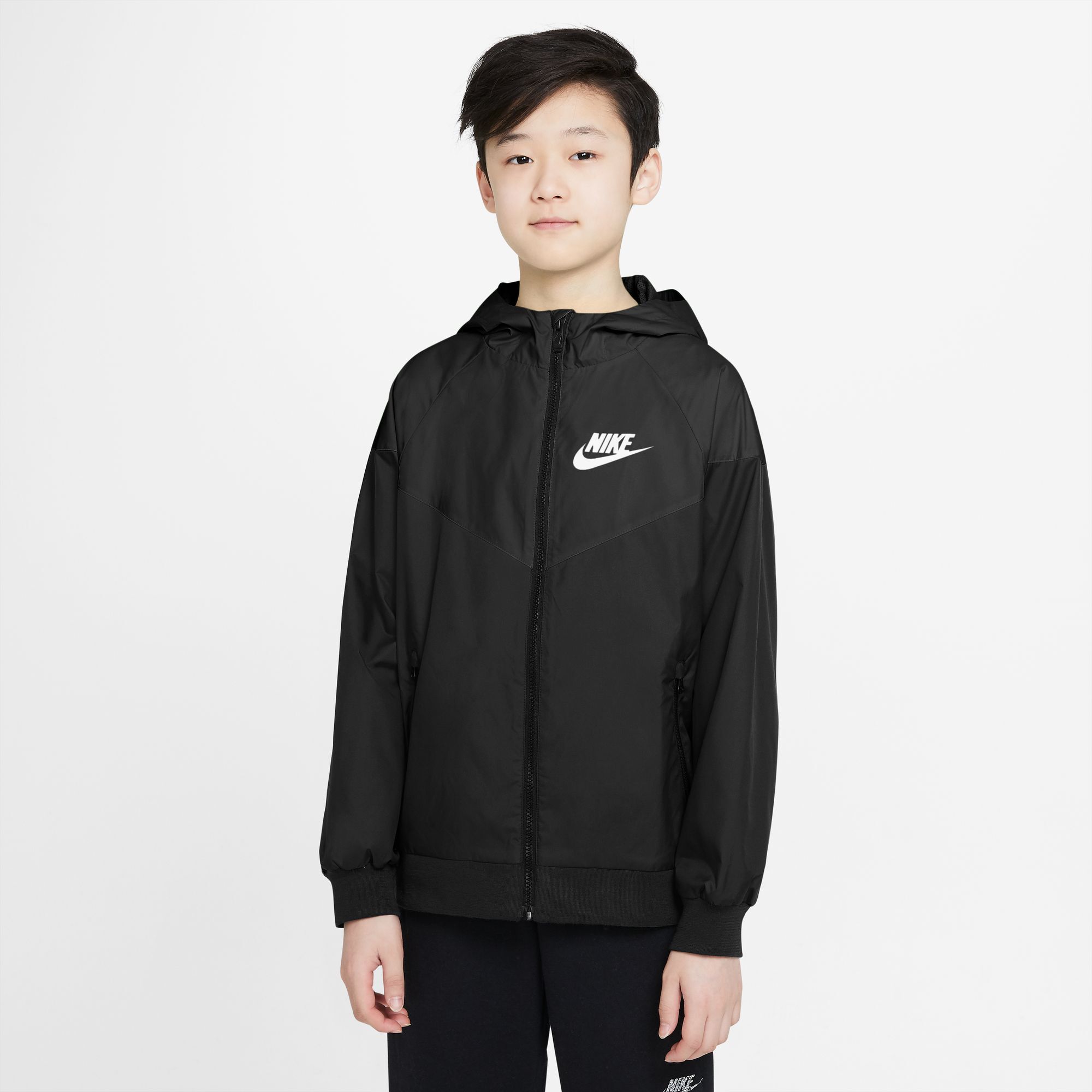 Nike Sportswear Windrunner, Negro/Negro/Negro/Blanco, hi-res