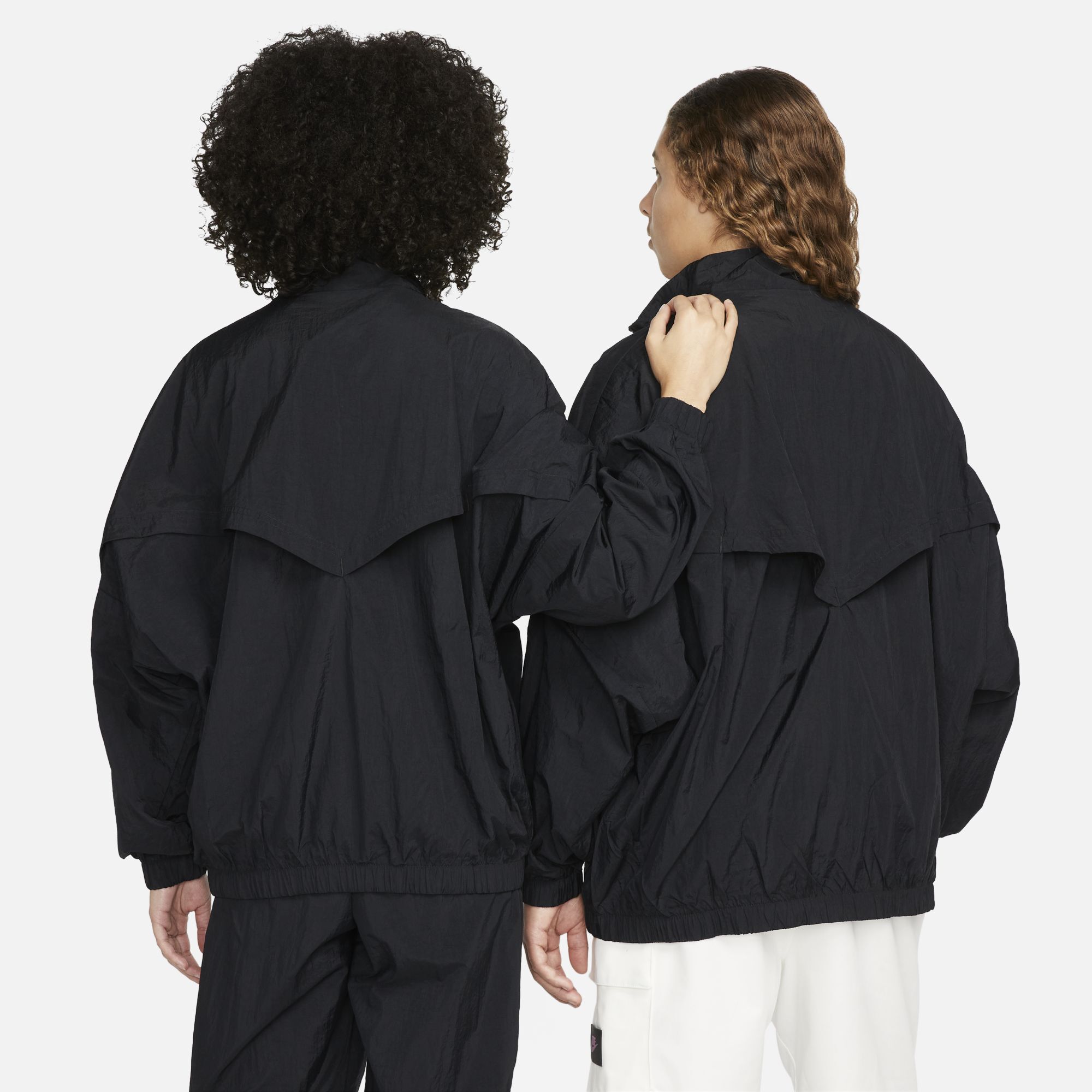 Nike Sportswear Essential Windrunner, Negro/Negro/Blanco, hi-res