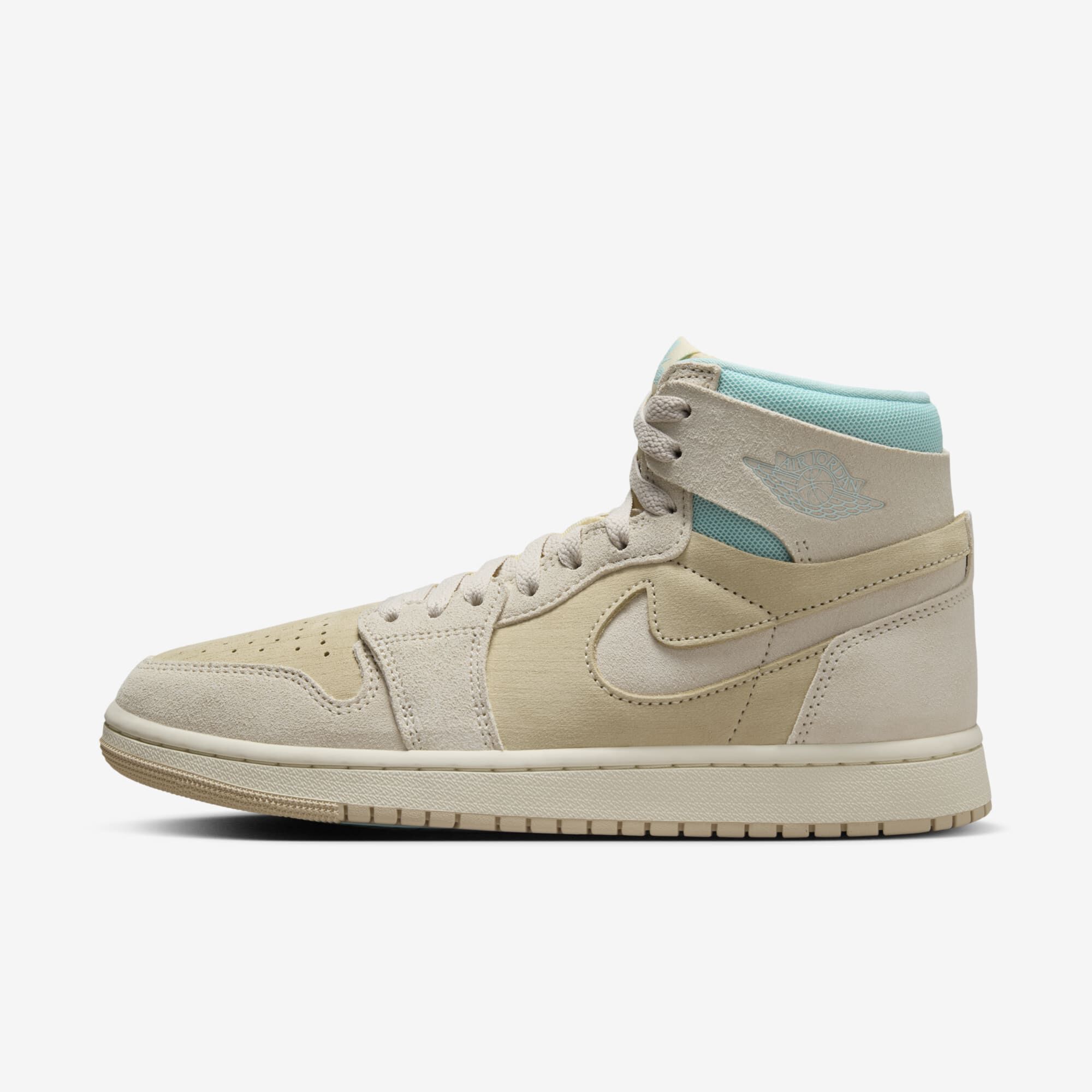 Air Jordan 1 Zoom CMFT 2, Leche De Coco/Rocío Claro/Vela/Leyenda Marrón Claro, hi-res