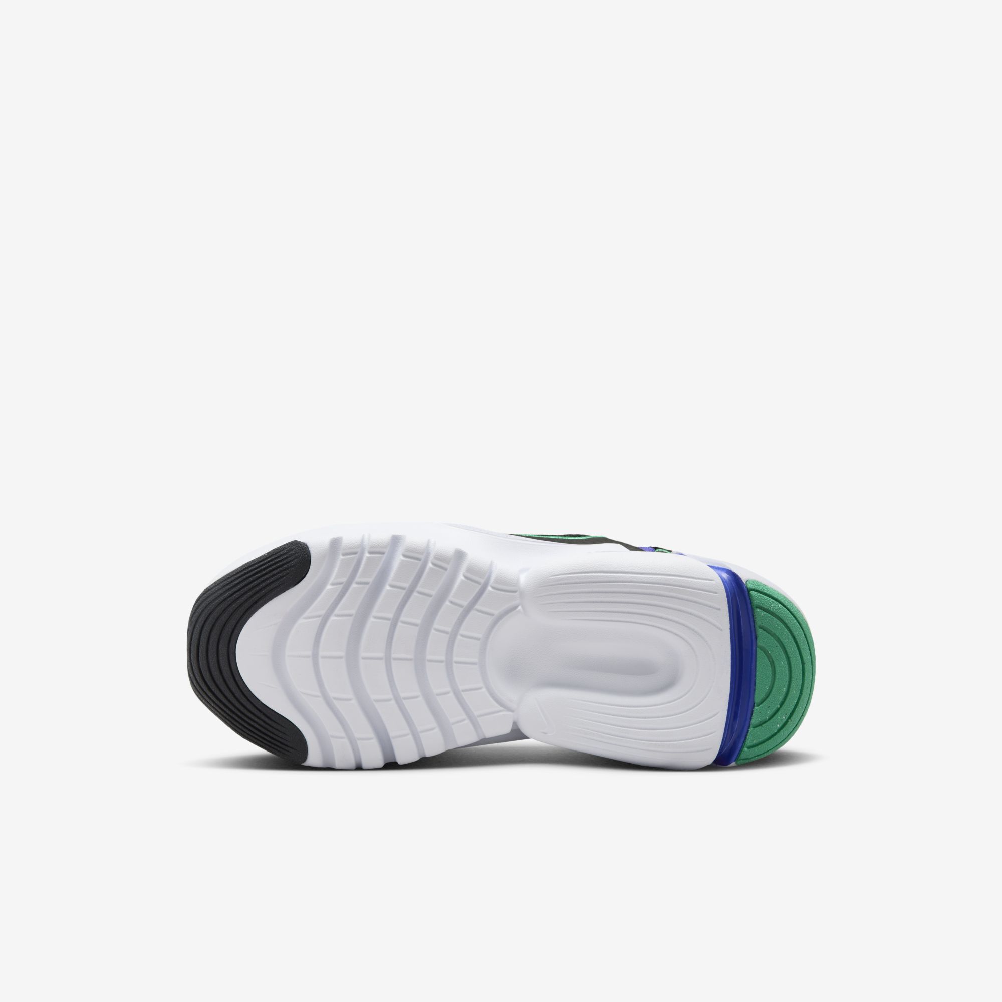 Nike Flex Plus 2, Negro/Verde Estadio-Blanco-Violeta Persa, hi-res