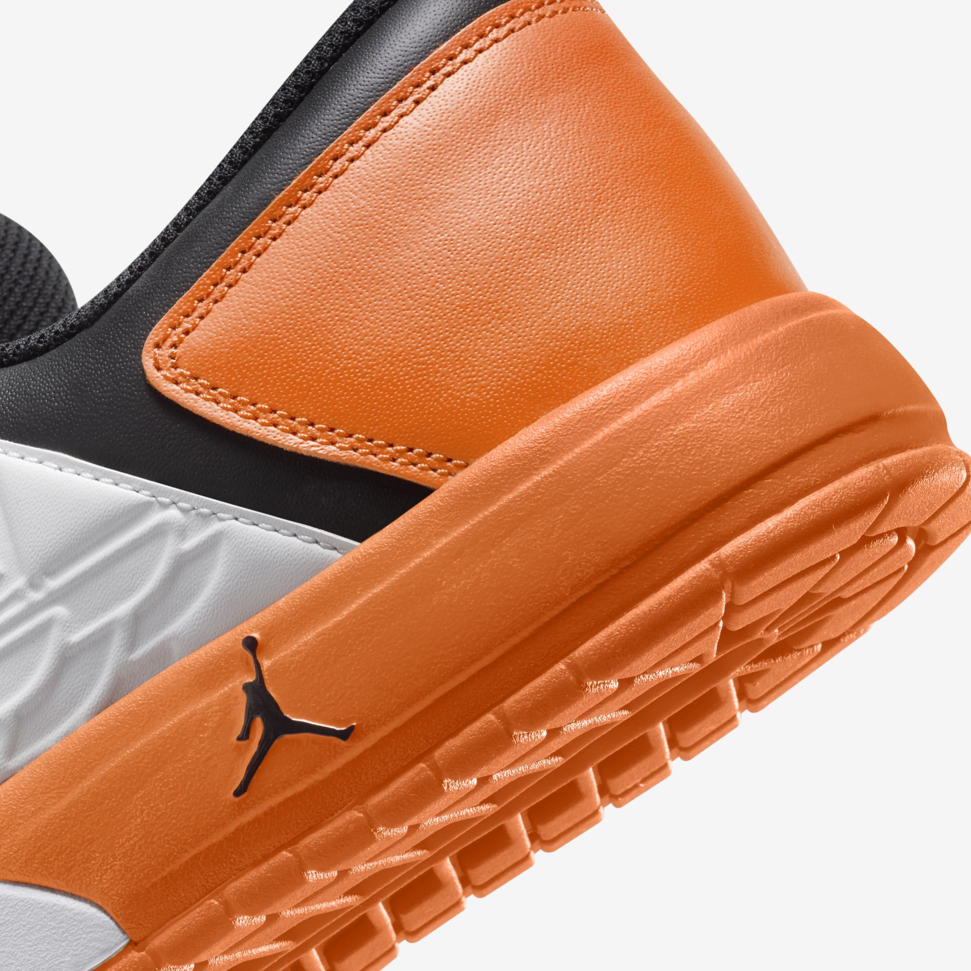 Jordan Nu Retro 1 Low, Blanco/Naranja Magma-Negro, hi-res