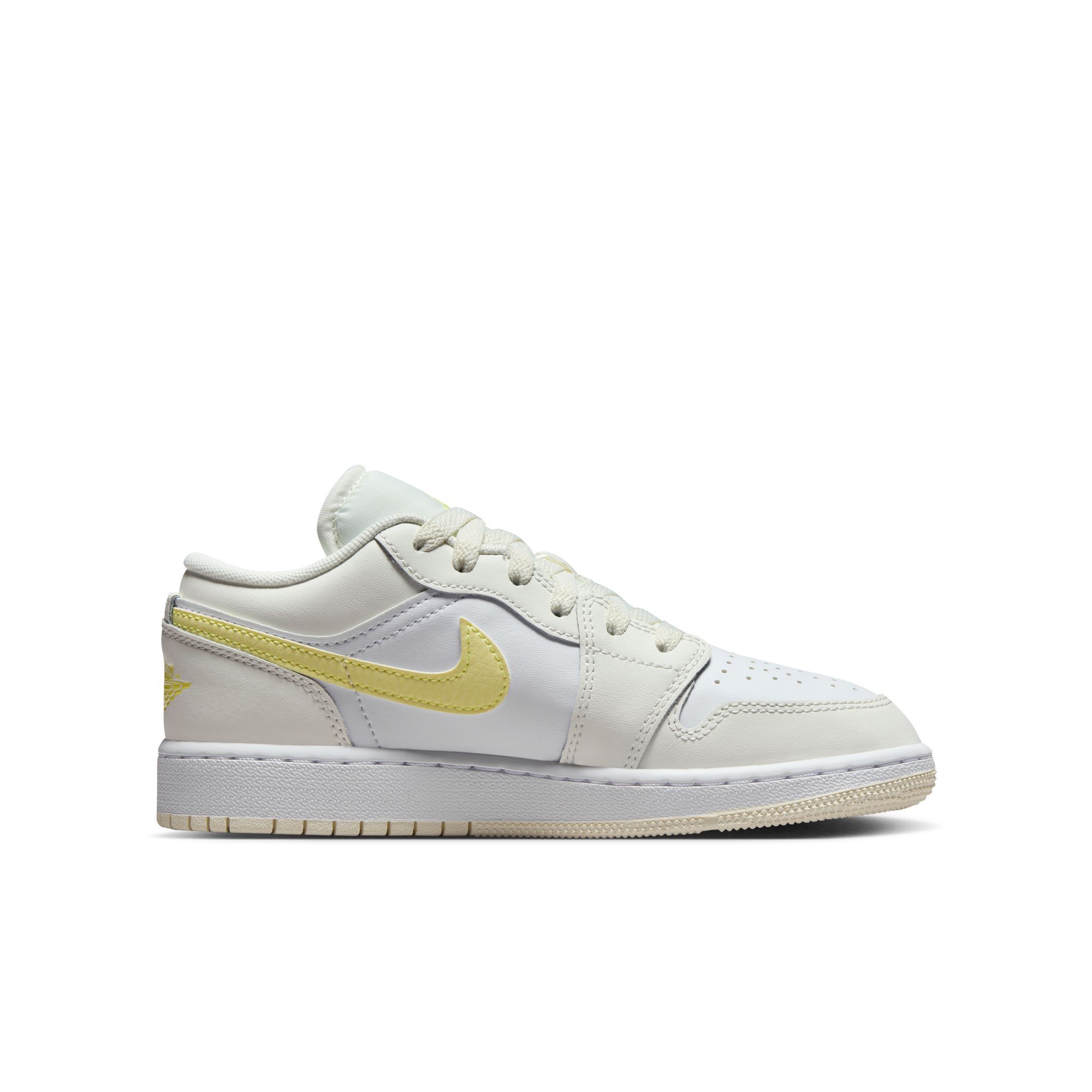 Air Jordan 1 Low, Vela/Blanco/Fucsia Láser/Naranja Láser Claro, hi-res