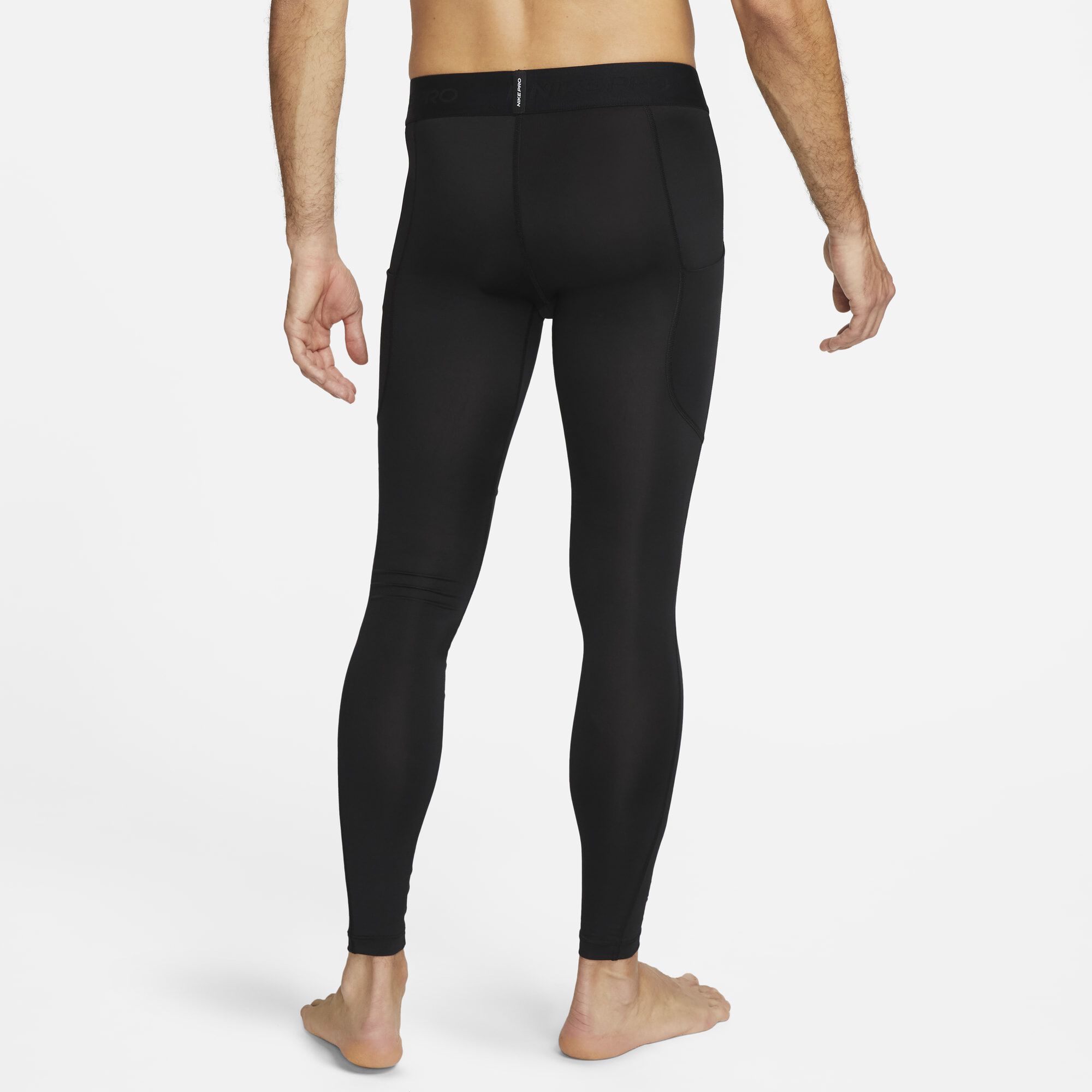 Nike Pro, Negro/Blanco, hi-res