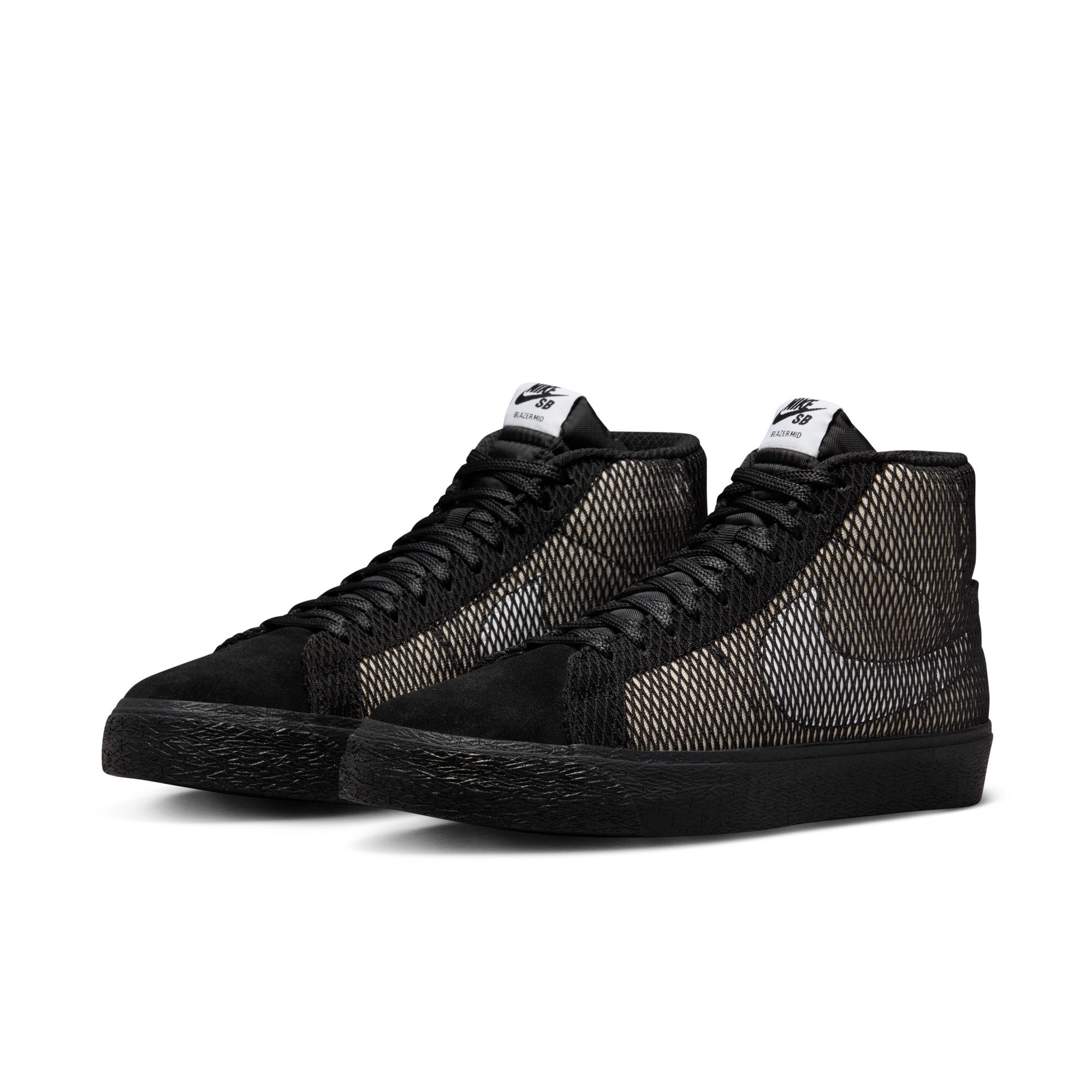 Nike SB Zoom Blazer Mid Premium, Blanco/Negro-Blanco-Negro, hi-res