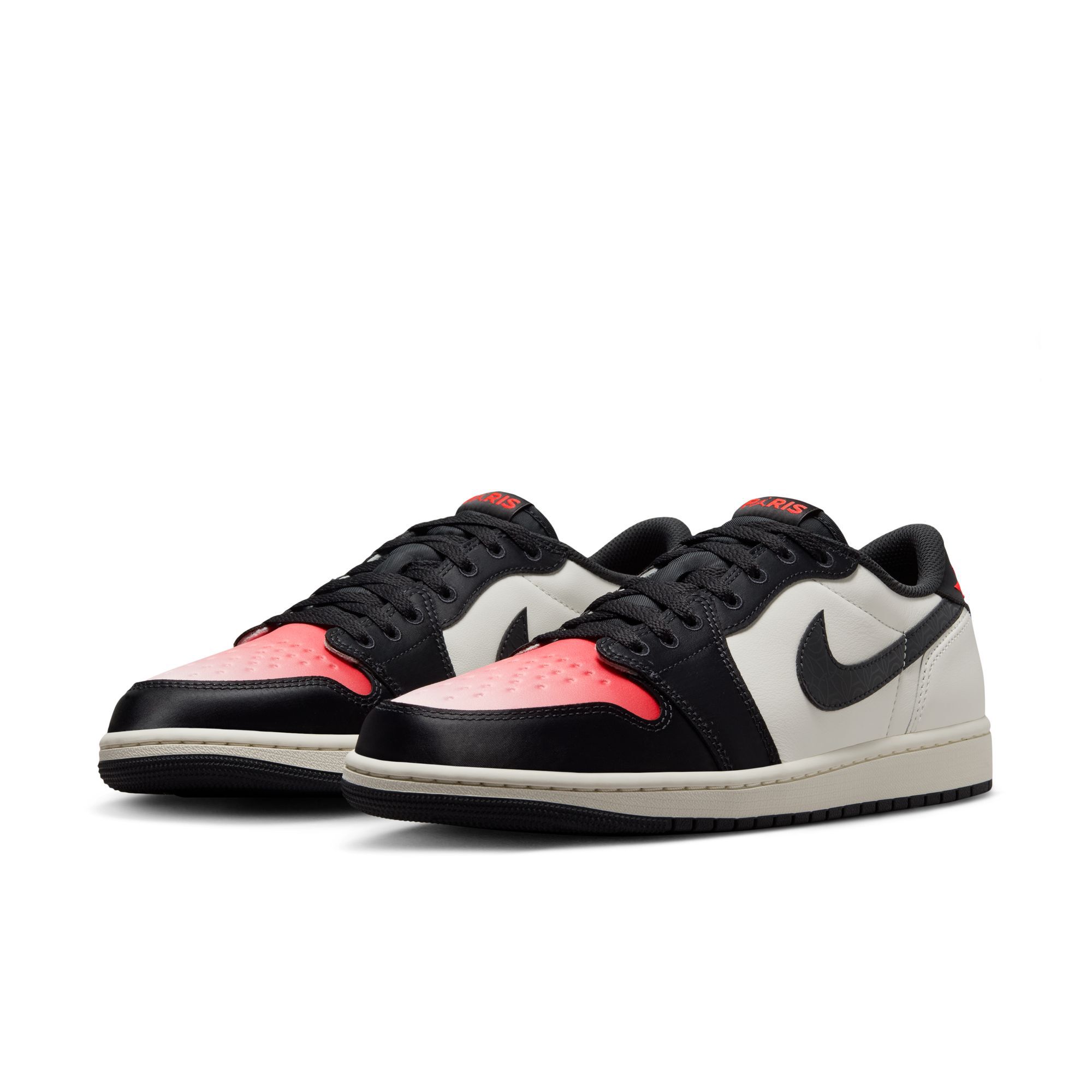 Air Jordan 1 Retro Low Paris Saint-Germain, Vela/Infrarrojo 23/Rosa Oxford/Off Noir, hi-res