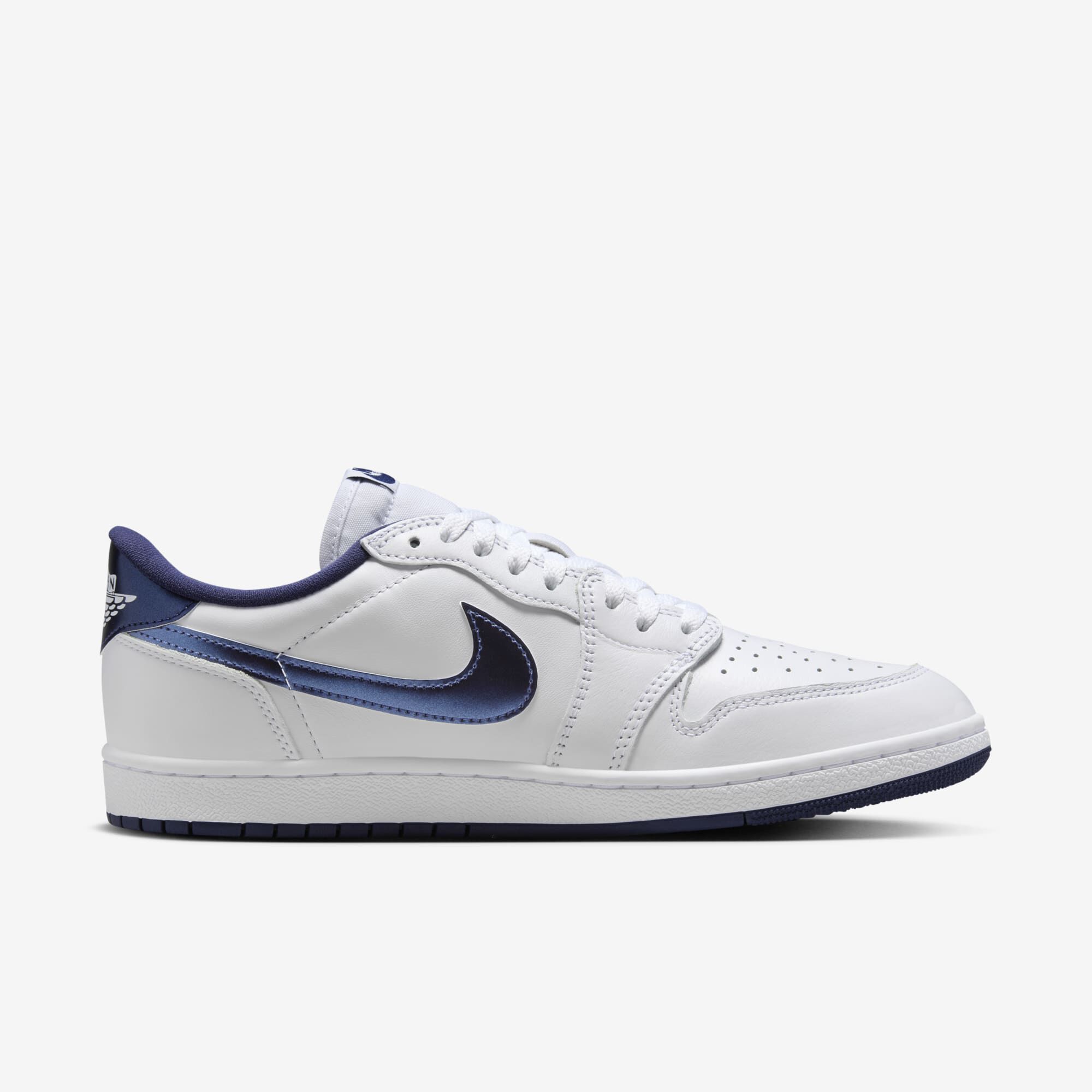 Air Jordan 1 Low 85, Blanco/Azul Marino-Blanco, hi-res