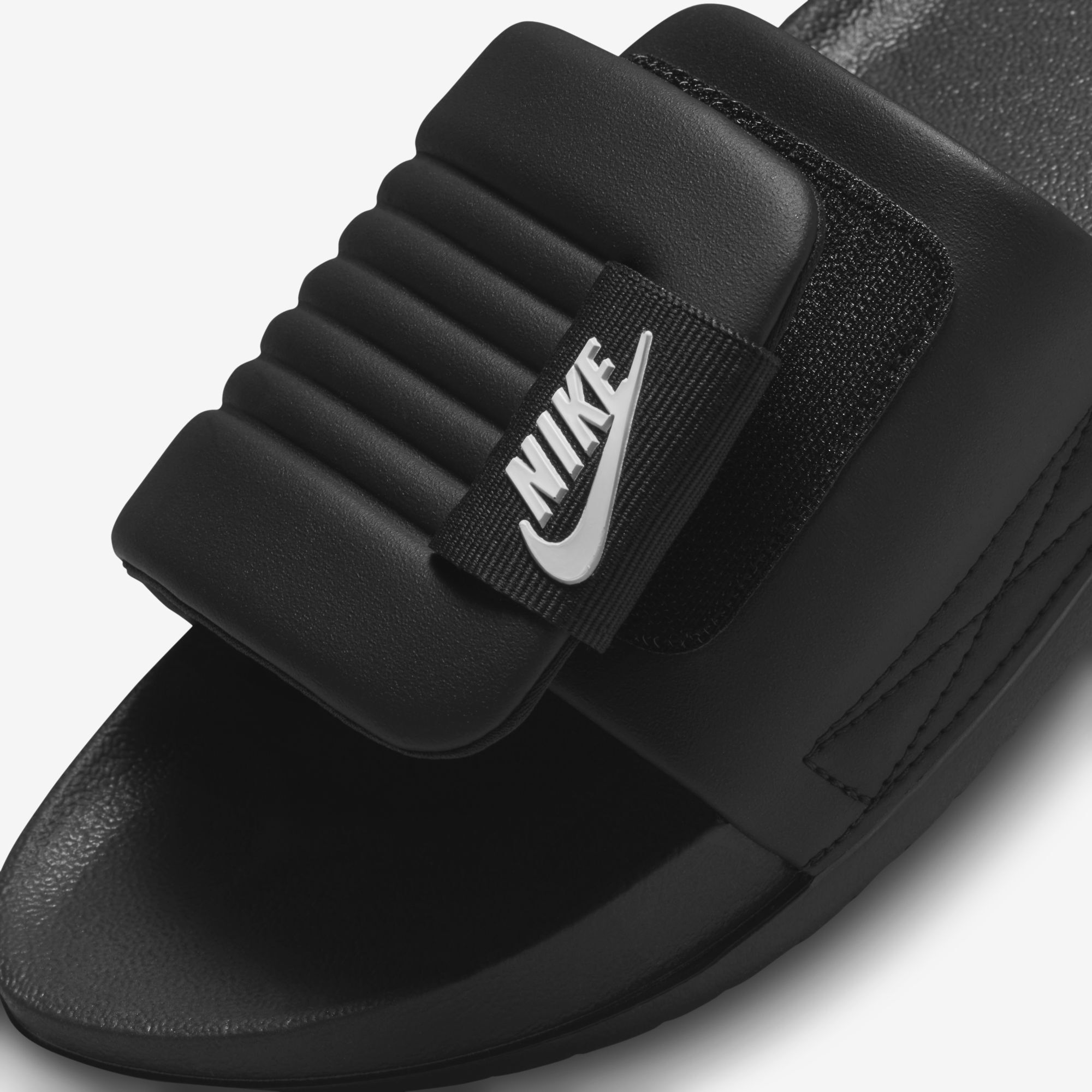 Nike Offcourt Adjust, Negro/Negro/Blanco, hi-res