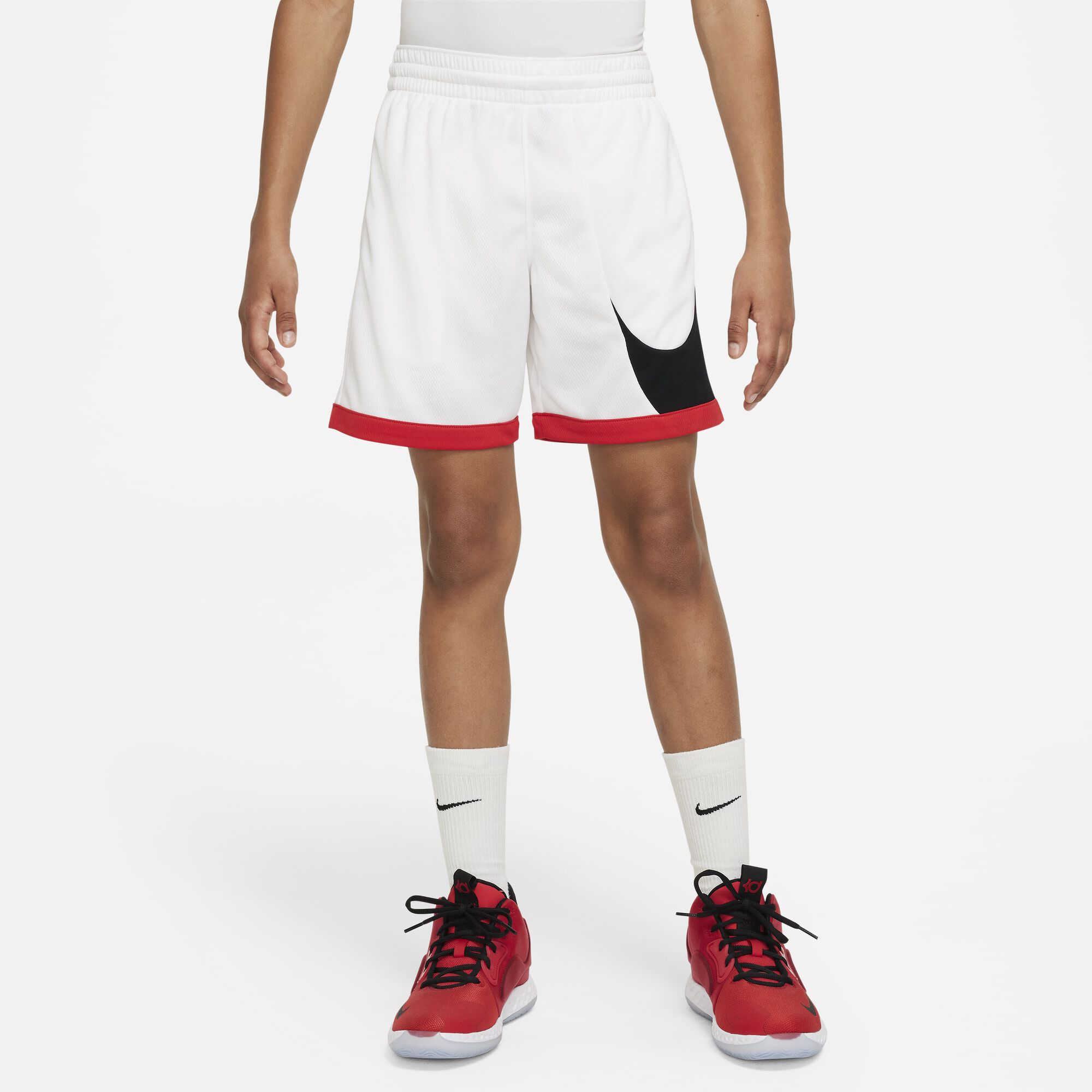 Nike Dri-FIT, Blanco/Rojo Universidad/Rojo Universidad/Negro, hi-res