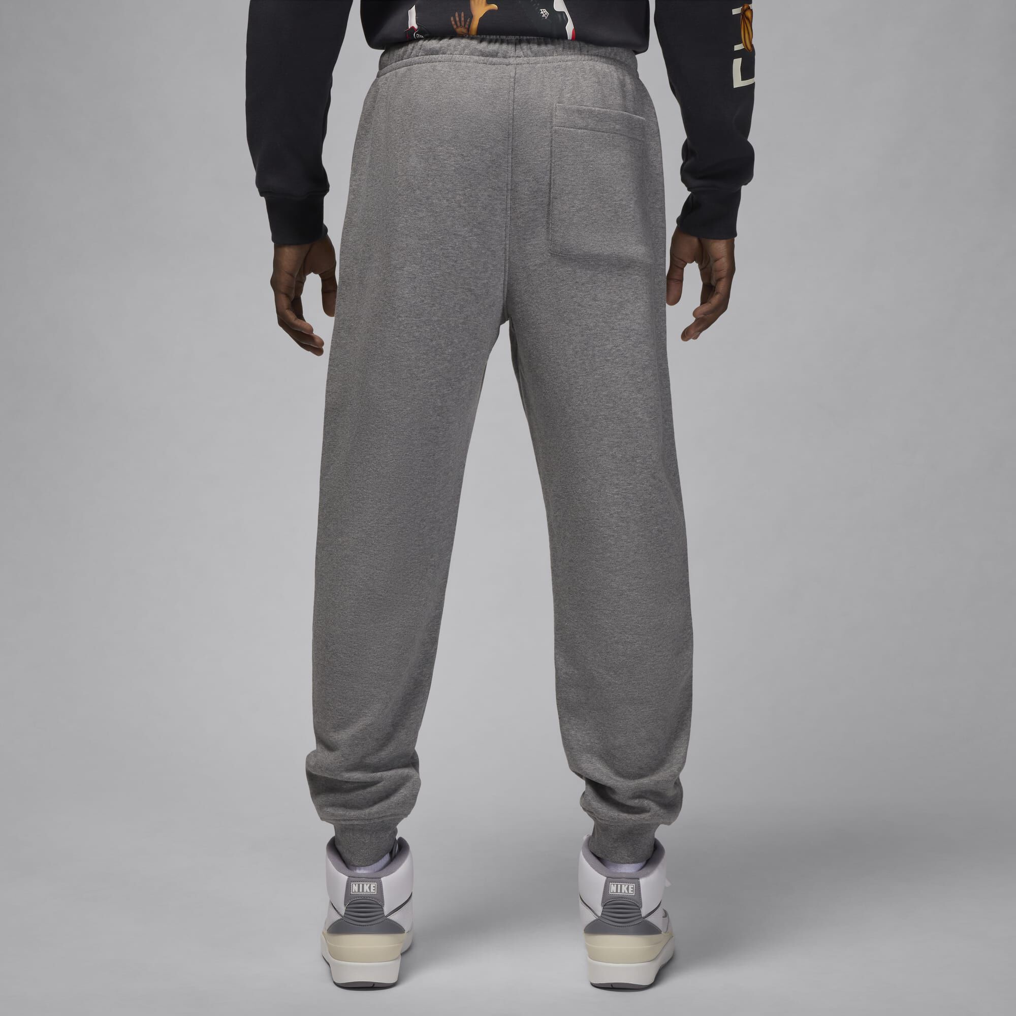 Jordan Brooklyn Fleece, Carbono Brezo/Blanco, hi-res