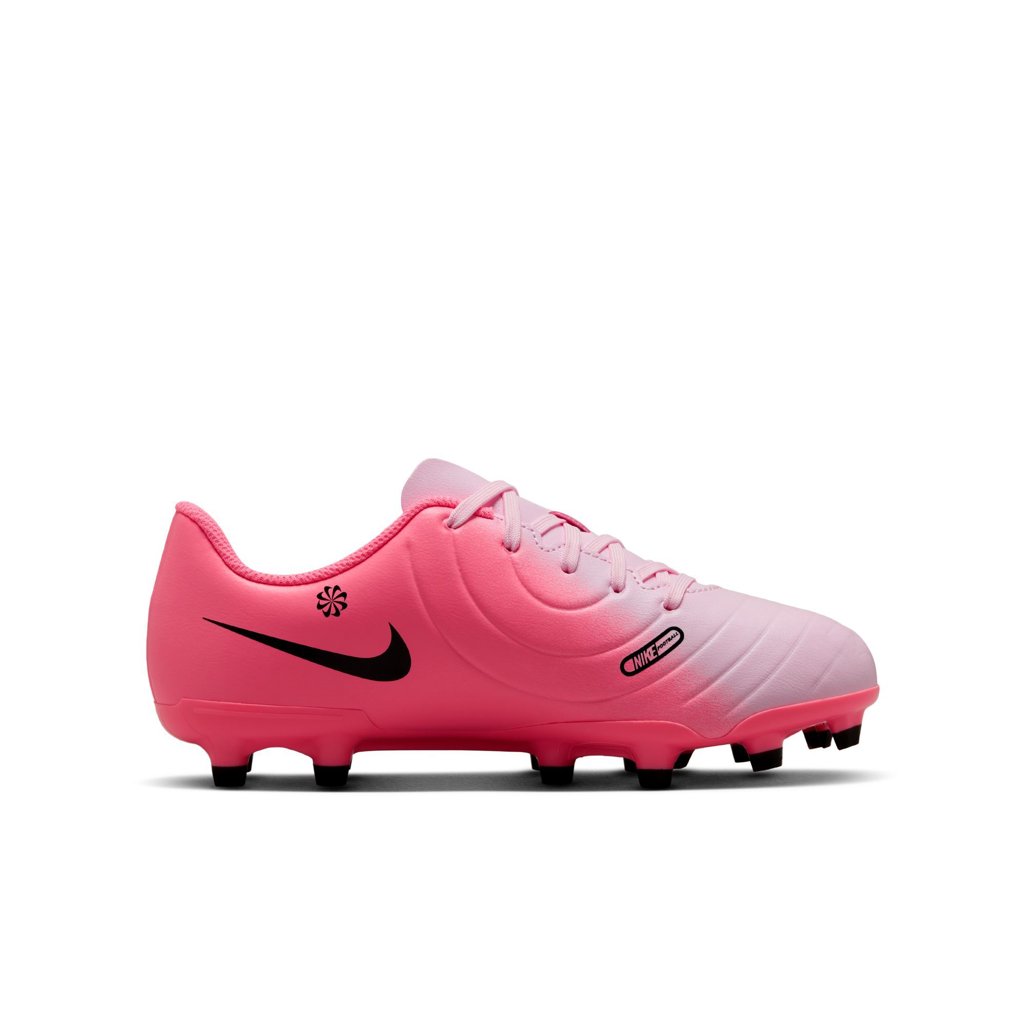 Nike Jr. Tiempo Legend 10 Club, Espuma Rosa/Negro, hi-res