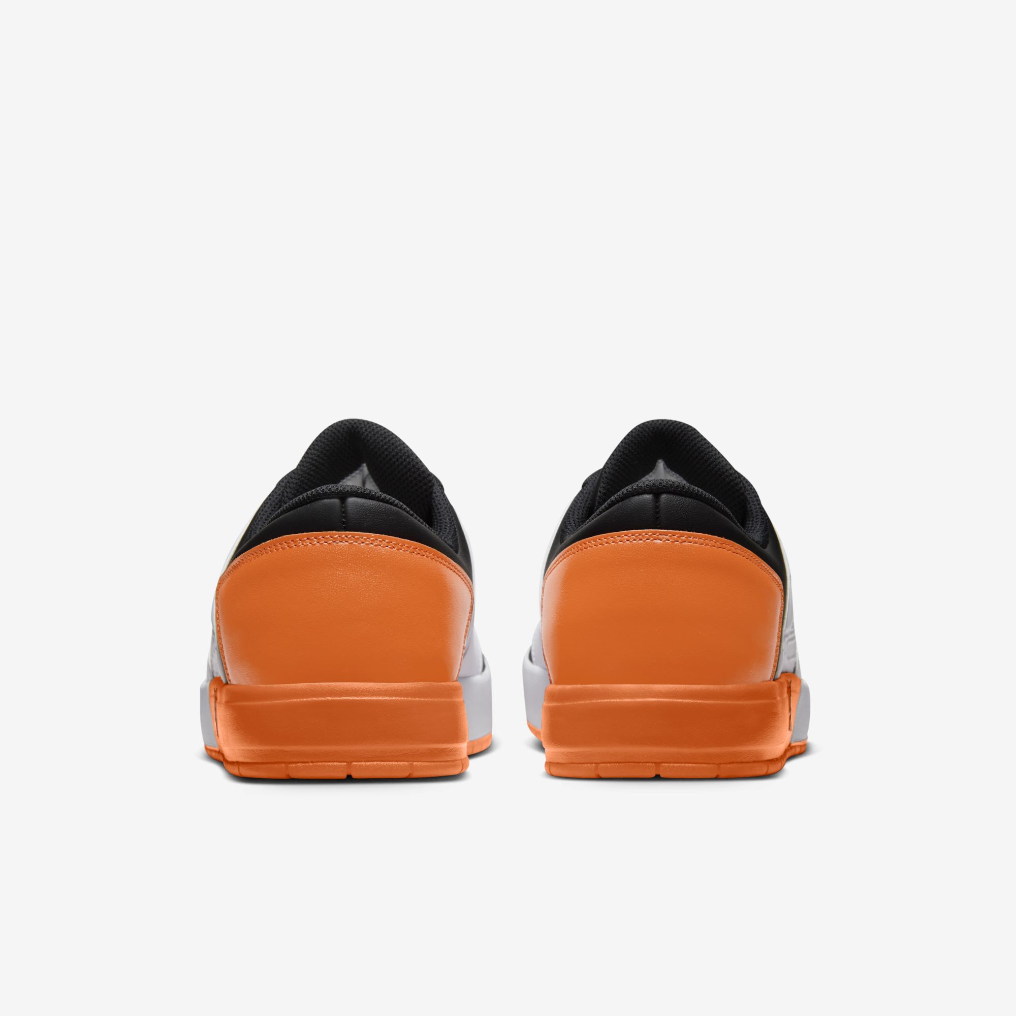 Jordan Nu Retro 1 Low, Blanco/Naranja Magma-Negro, hi-res